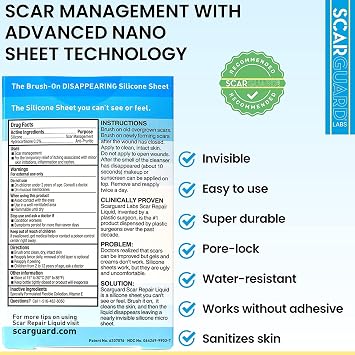 Scarguard Repair Liquid with Vitamin E 0.5 oz ( Pack of 2)