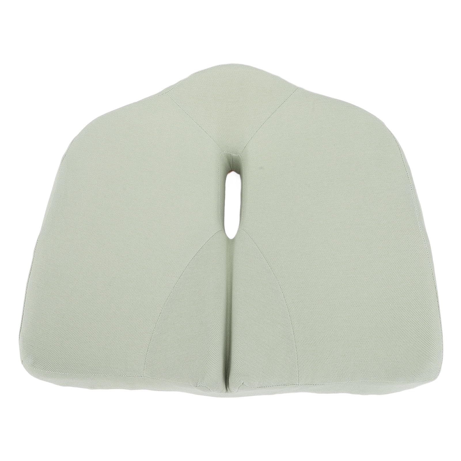 Cojín de Asiento de Espuma Viscoelástica, Alivio de Presión Ergonómico con Soporte para la Espalda para el Hogar, Oficina, sofá, Silla de Ruedas