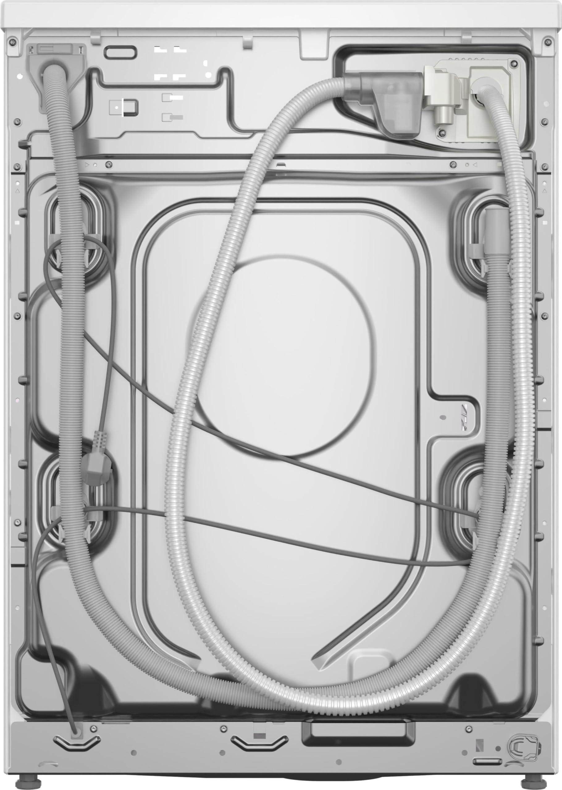 Bosch - Lavadora-secadora 10/6 kg, Serie 6, AutoDry, DirectSelect, Iron Assist, blanco, WDU8H541ES