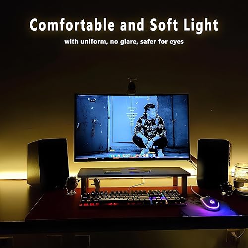 Miniatura 9 de Tira de luces LED de 5 V USB LED, iluminación para gabinete, tira de luz LED corta COB de 3000 K, blanco cálido, no regulable, flexible, pequeñas