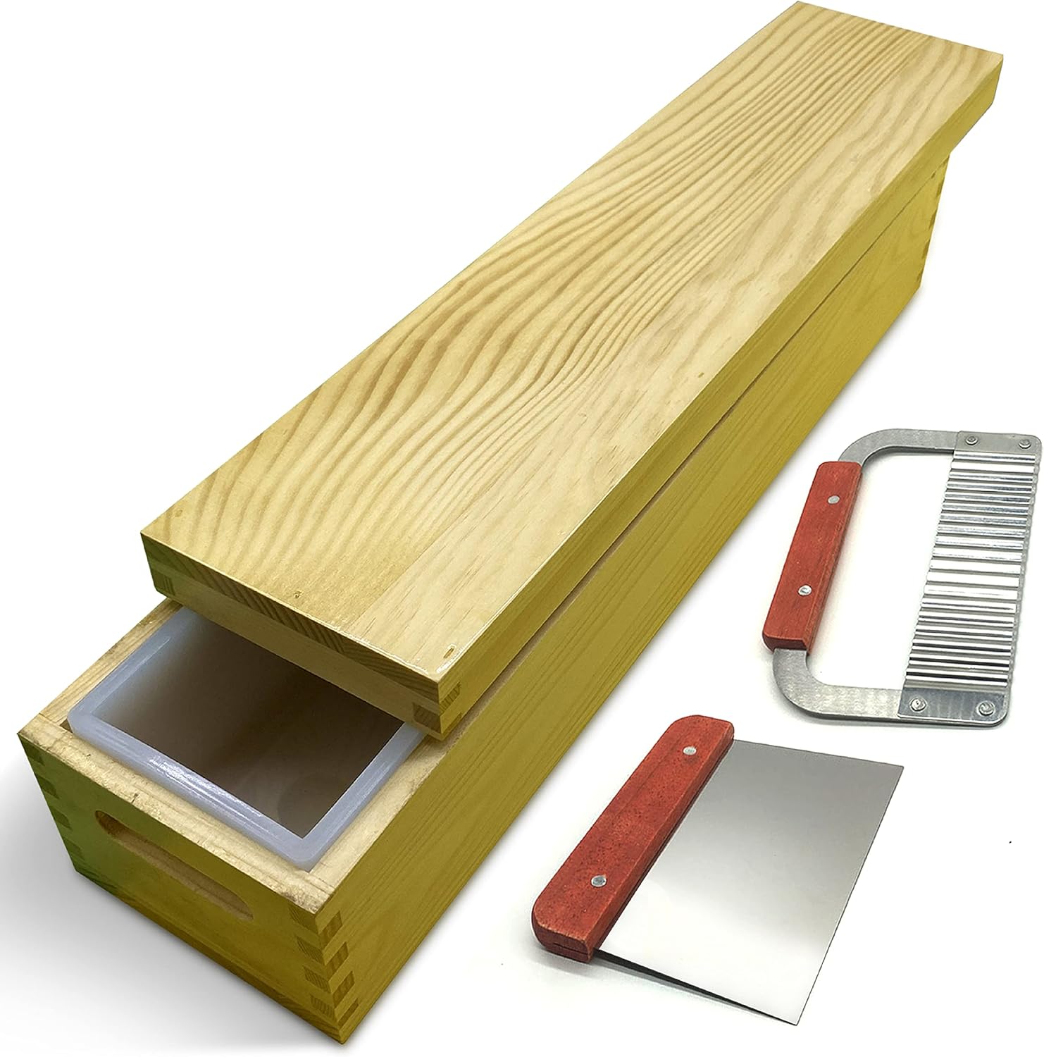 94 oz Soap Mold Kit with Rectangular Large Soap Mold Soap