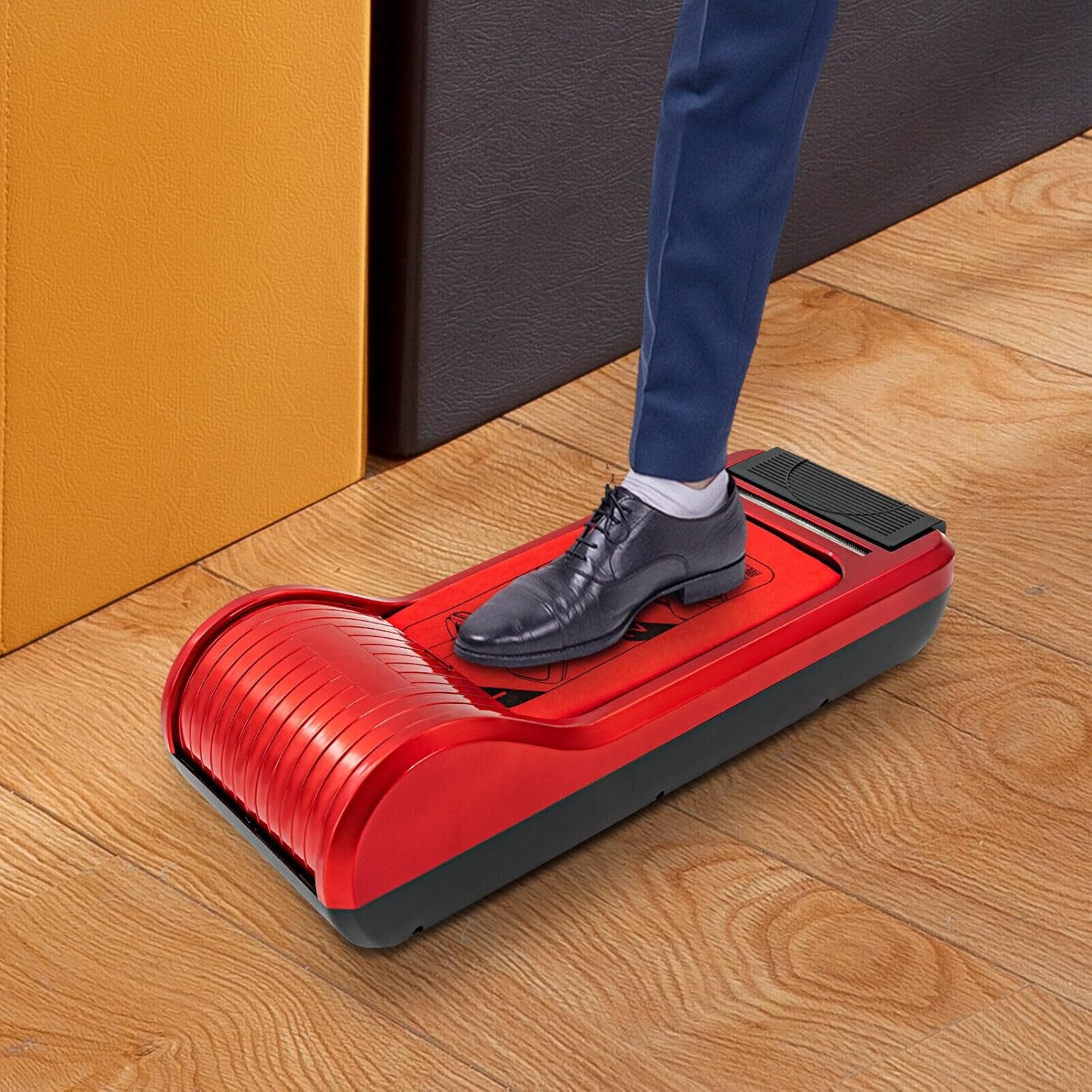 Automatic Shoe Cover Dispenser, Portable Disposable Automatic Shoe