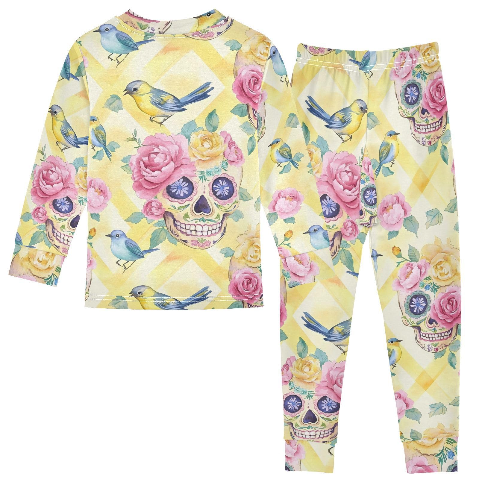 UMIRIKO Pajamas Sets Sleepwear Long Sleeve 2 pcs Clothes Pjs 24M 202b8526