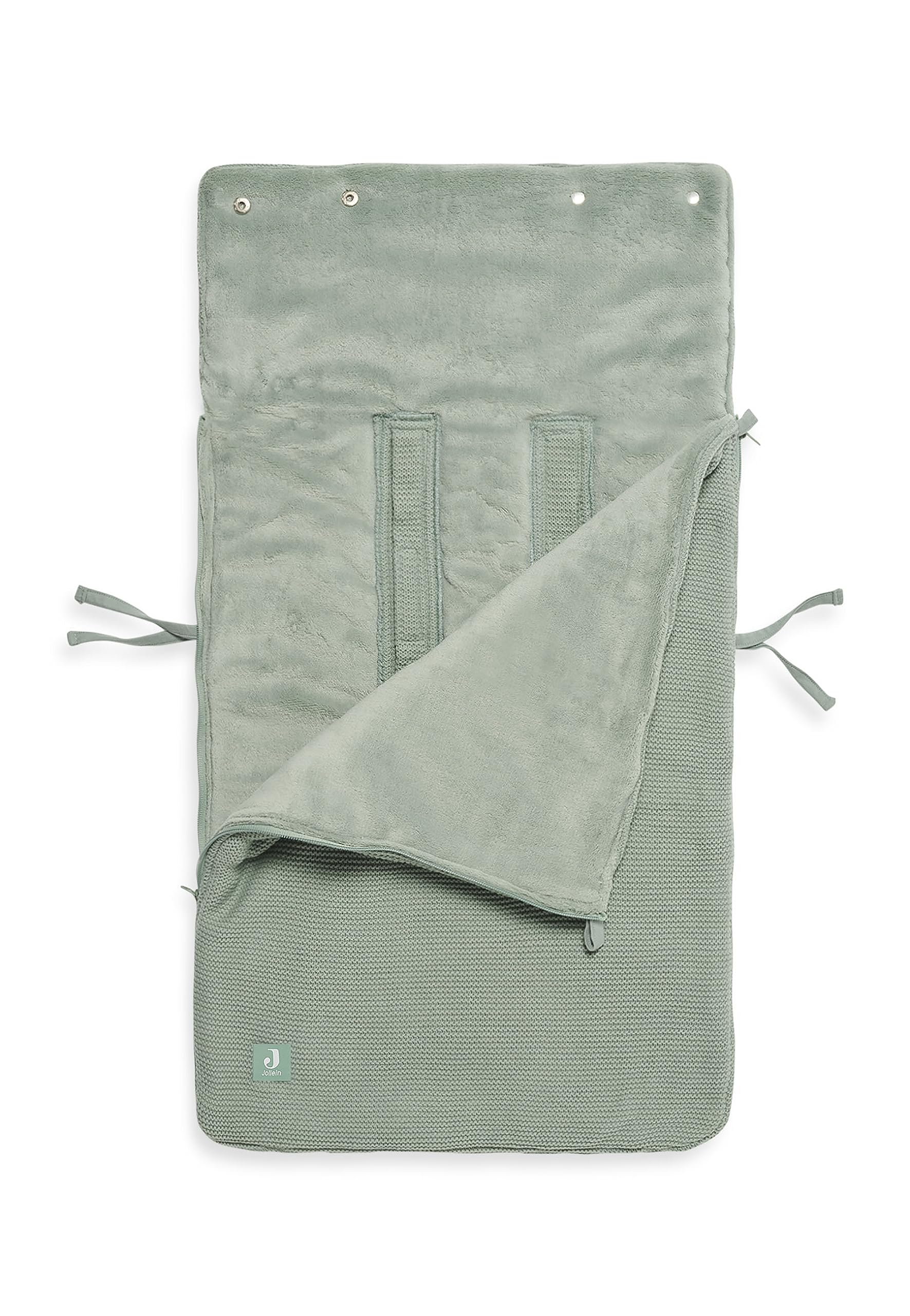 Jollein 025-811-65371 - Sacco termico per ovetto, 82 x 42 cm, colore: Blu pietra