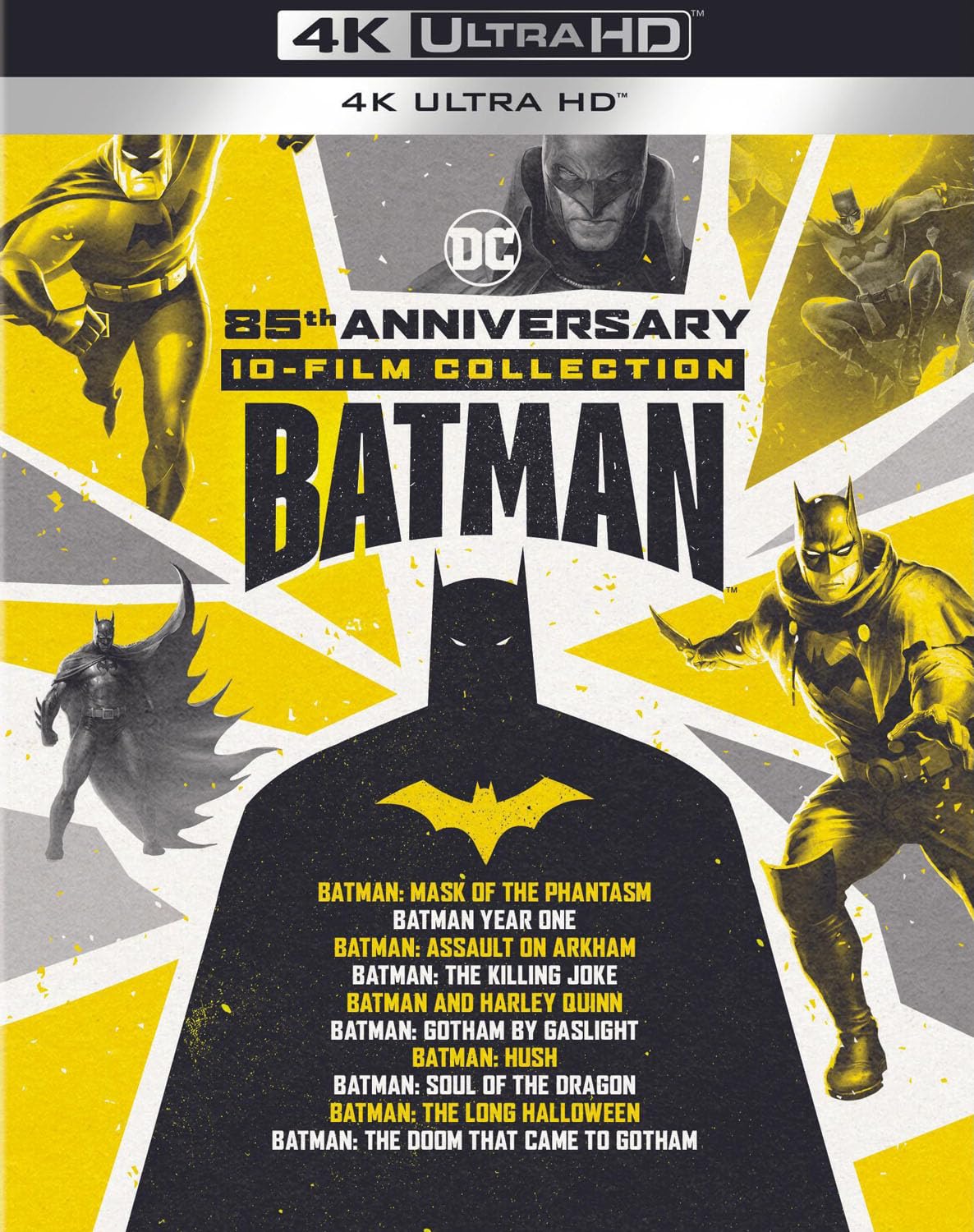BATMAN 80th ANNIVERSARY DVD 18作品収録 Batman: 80th Anniversary 18-Film Collection DVD - Action TV