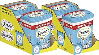 DREAMIES™ Mega Box mit schmackhaftem Lachs Geschmack 2 x 2 x 350g