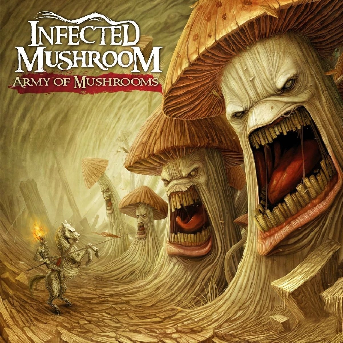 Army of Mushrooms : Infected Mushroom: Amazon.se: CDs & Vinyl