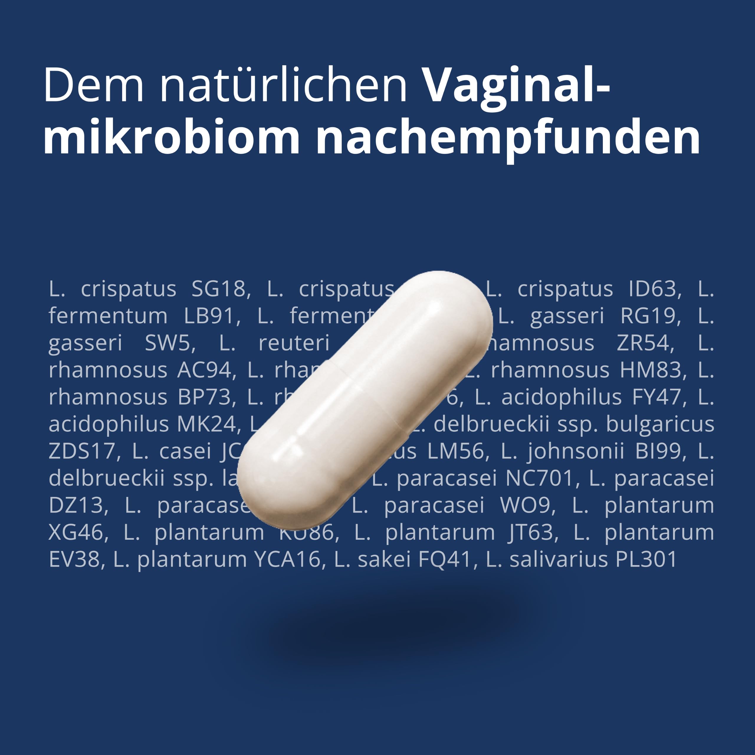 Kijimea FloraCare – der natürlichen Scheidenflora nachempfunden | 33 speziell abgestimmte Milchsäurebakterien in hoher Dosierung + Vitamin B2, B3, B7, Folsäure und Zink - 28 Stk
