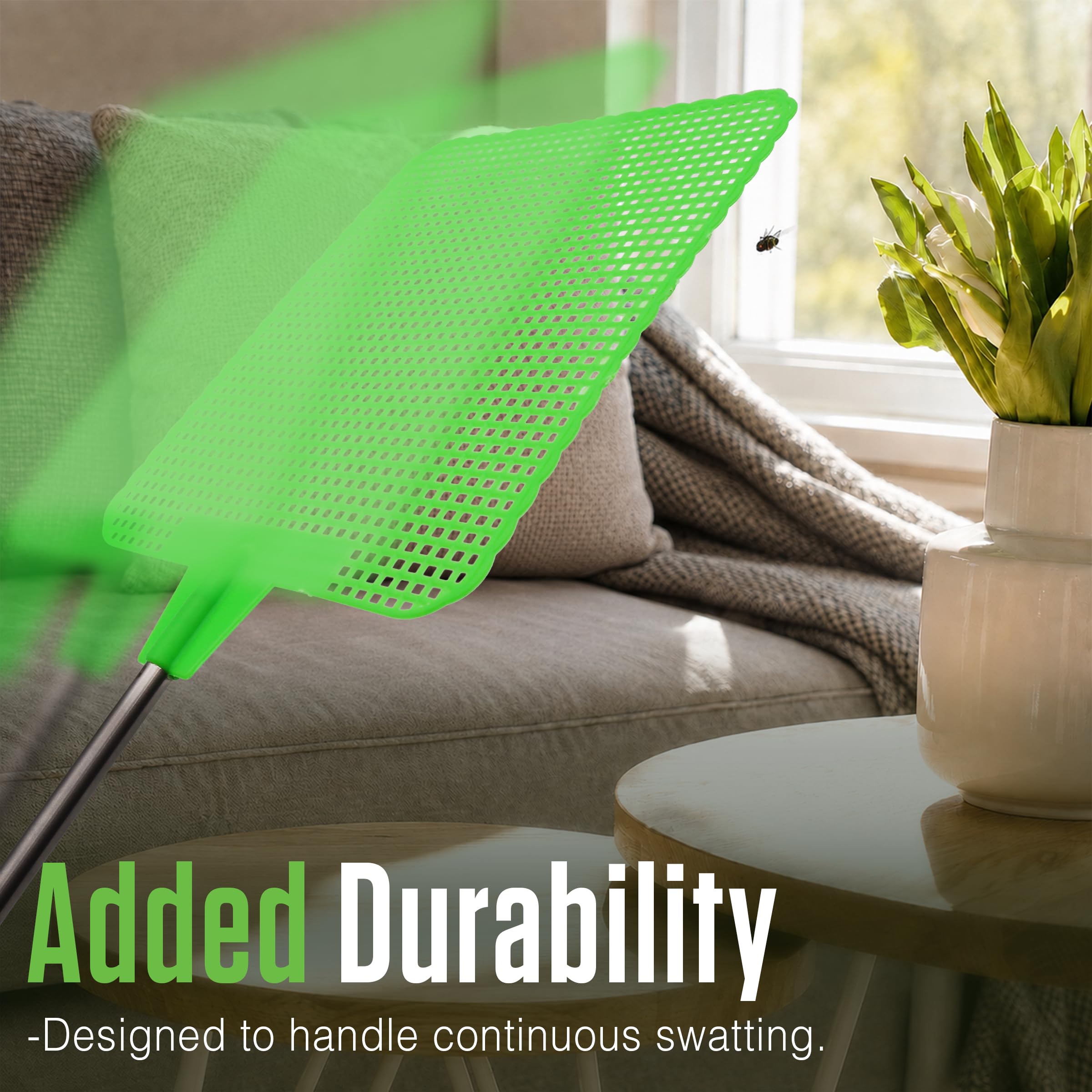 Amazon.com: Grip Super Jumbo Telescopic Fly Swatter - 6.5