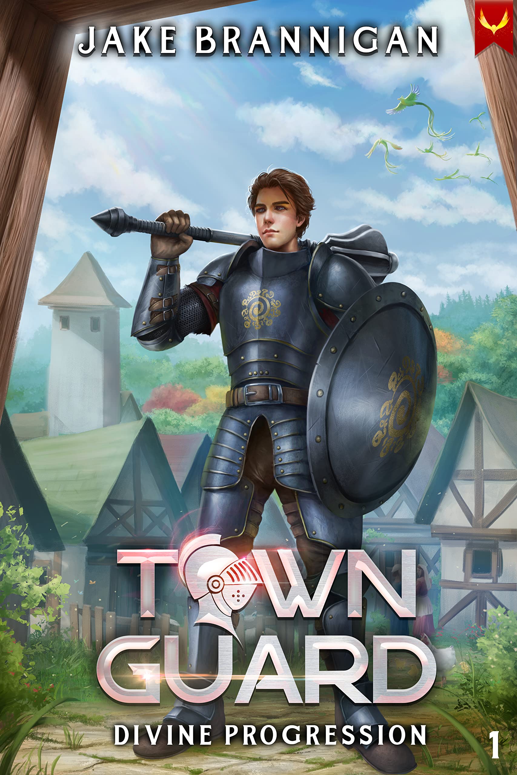 Town Guard: A LitRPG Adventure (Divine Progression Book 1)