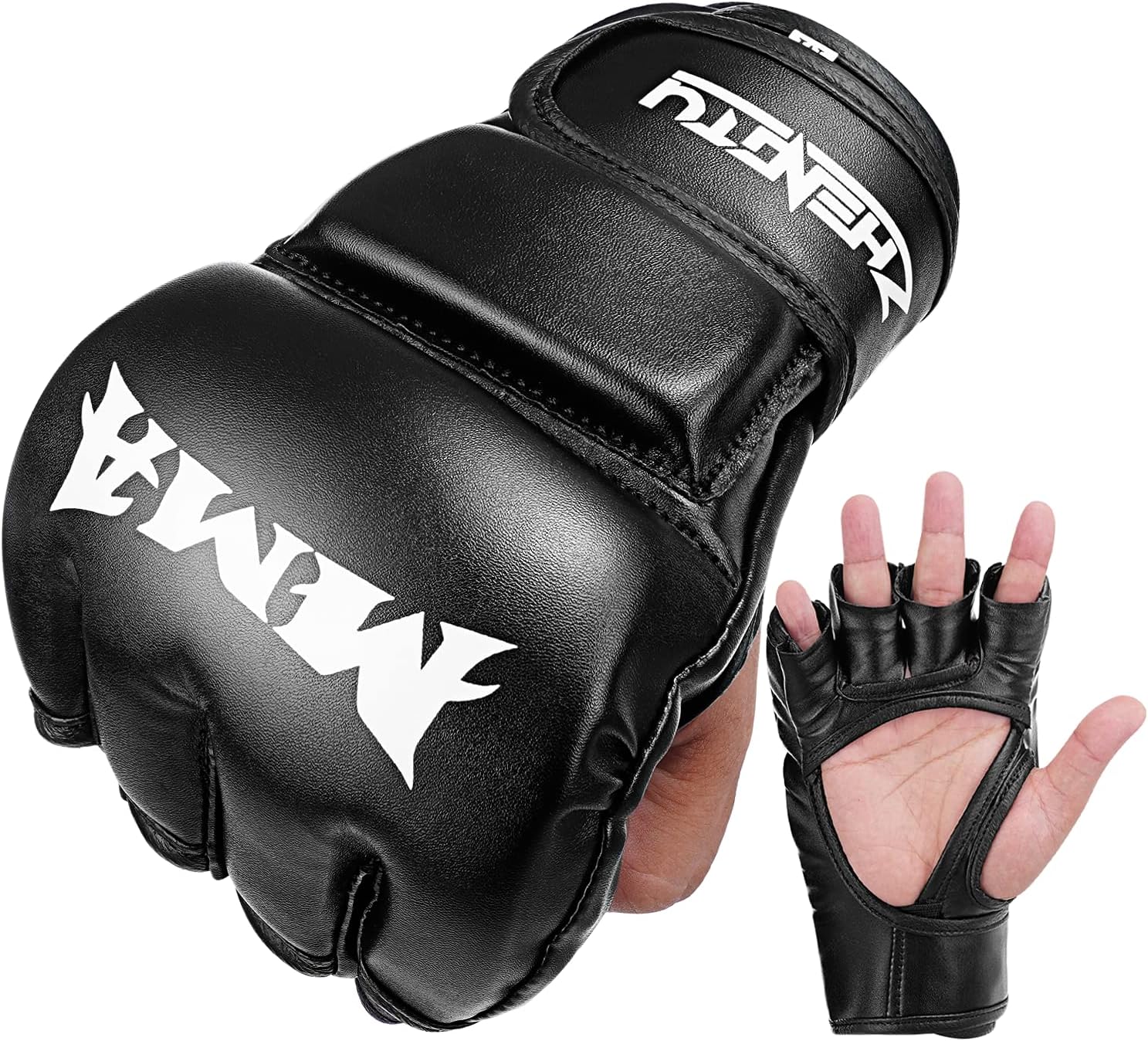 Zhengtu オープンフィンガーグローブ 格闘技 武道 空手 キックボクシング総合格闘技 Faz Co Zm