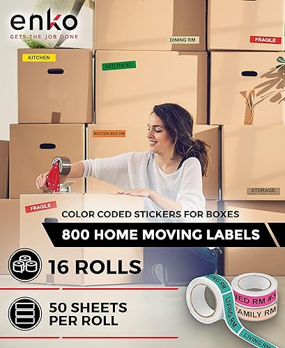 Miniatura 2 de Etiquetas para envío y embalaje enKo Products