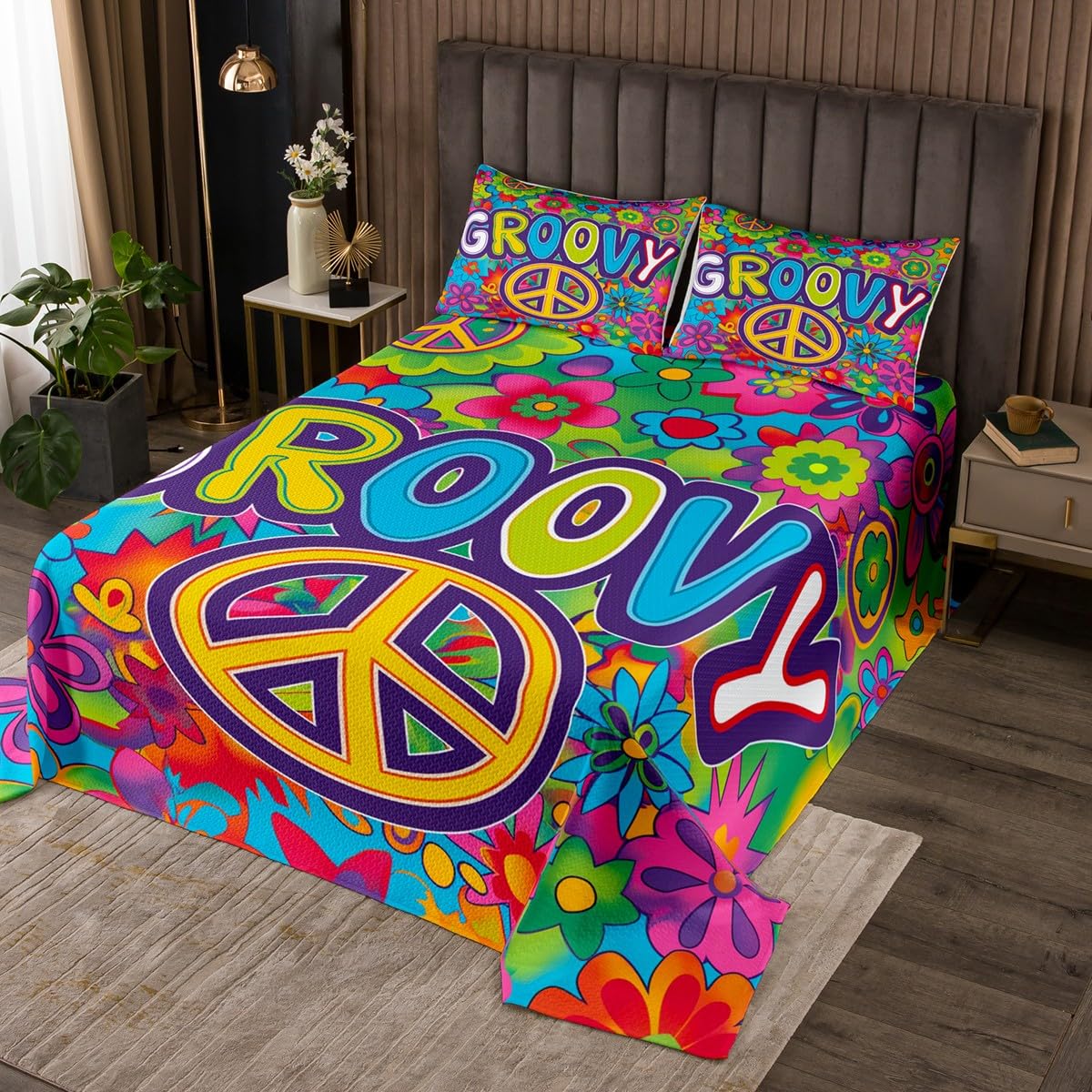 Hippie Graffiti Stijl Dekbed Set Hip Hop Beddengoed Set voor Kinderen Jongens Meisjes Graffiti Dekbedovertrek Jonge Man Graffiti Sprei Cover met 1 Kussensloop 2 Stks Beddengoed Single Hippie Graffiti Stijl Dekbed Set Hip Hop Beddengoed Set voor Kinderen Jongens Meisjes Graffiti Dekbedovertrek Jonge Man Graffiti Sprei Cover met 1 Kussensloop 2 Stks Beddengoed Single