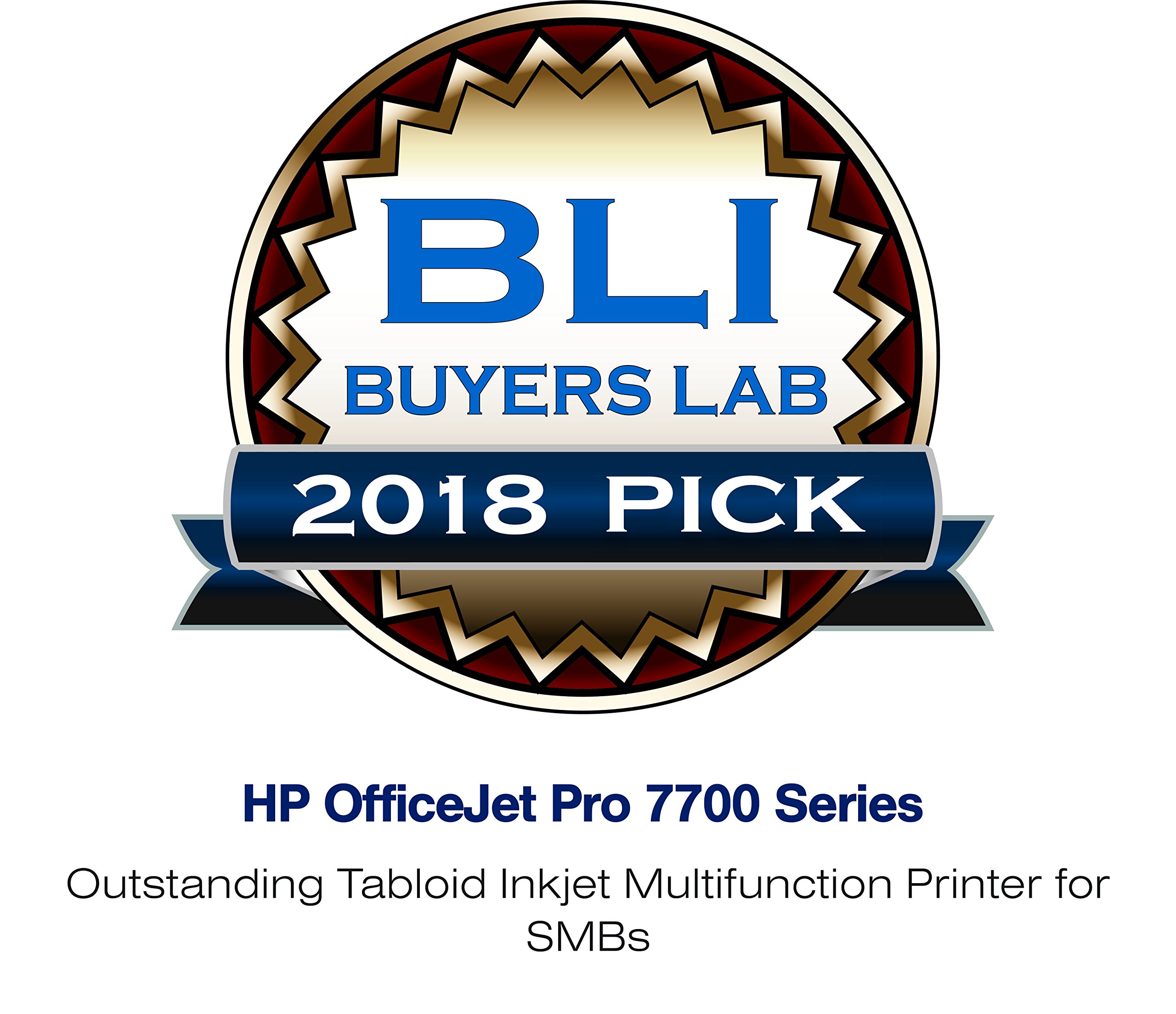 HP Drukarka Wielofunkcyjna DIN A3, OfficeJet Pro 7740 A3, Drukarka, Skaner, Kopiarka, Faks, WLAN, Duplex, HP ePrint, Apple Airprint, USB, 4800 x 1200 dpi, Biała