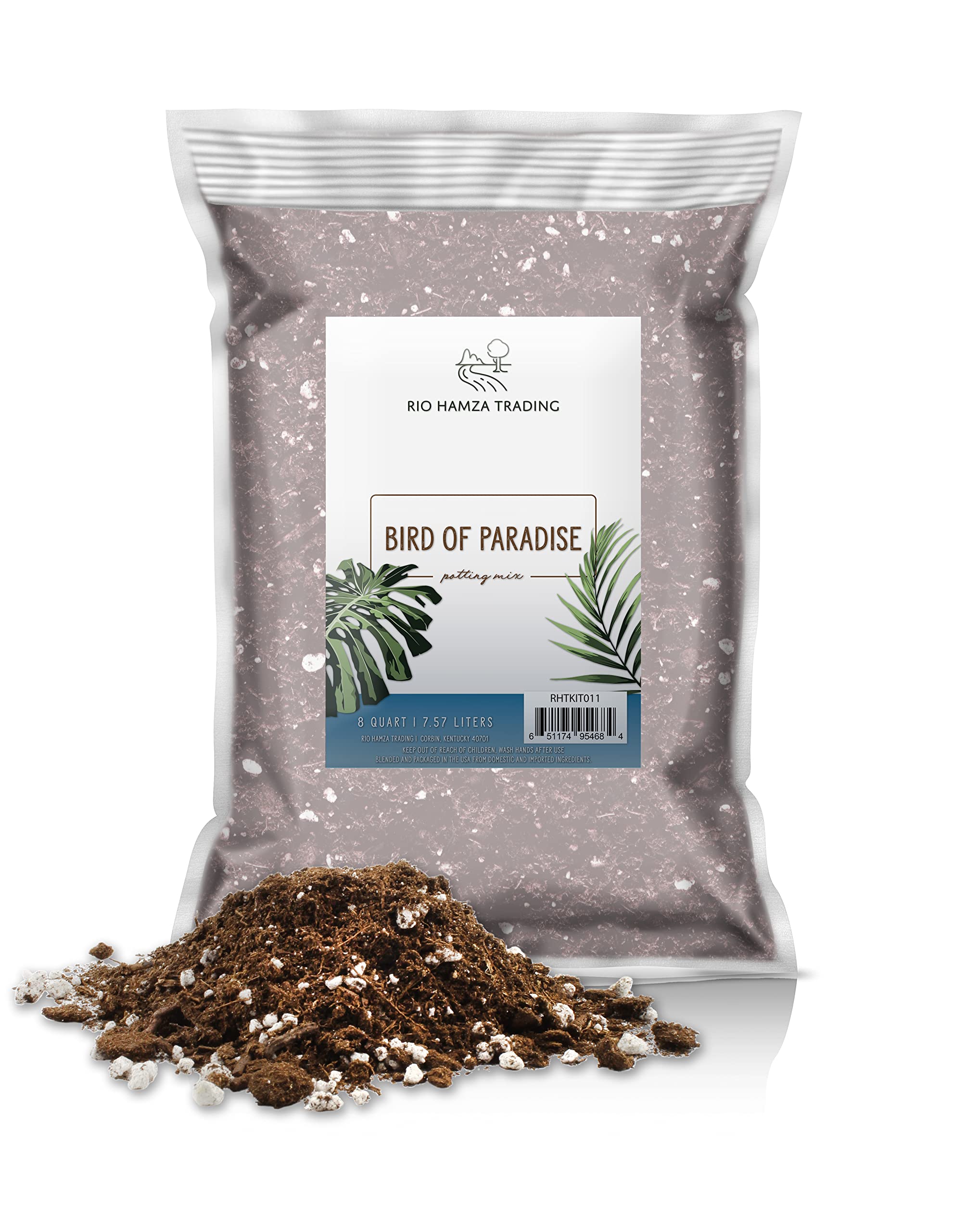 Buy Bird of Paradise ing Soil, Hand Blended All Natural Potting Mix for ing, Growing, or