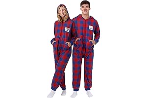 FOCO NFL Team Logo Pajamas One Piece Onsie-Giants