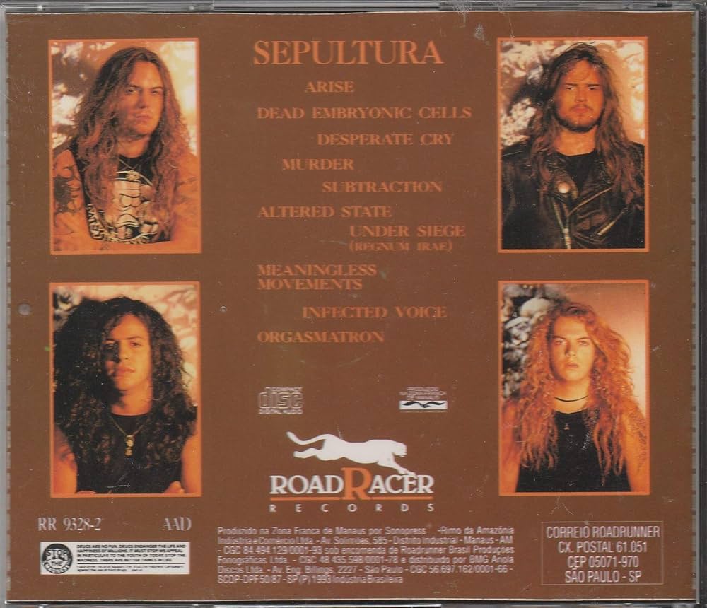 【9枚セット】　SEPULTURA CD 9枚セット】 SEPULTURA CD - メルカリ
