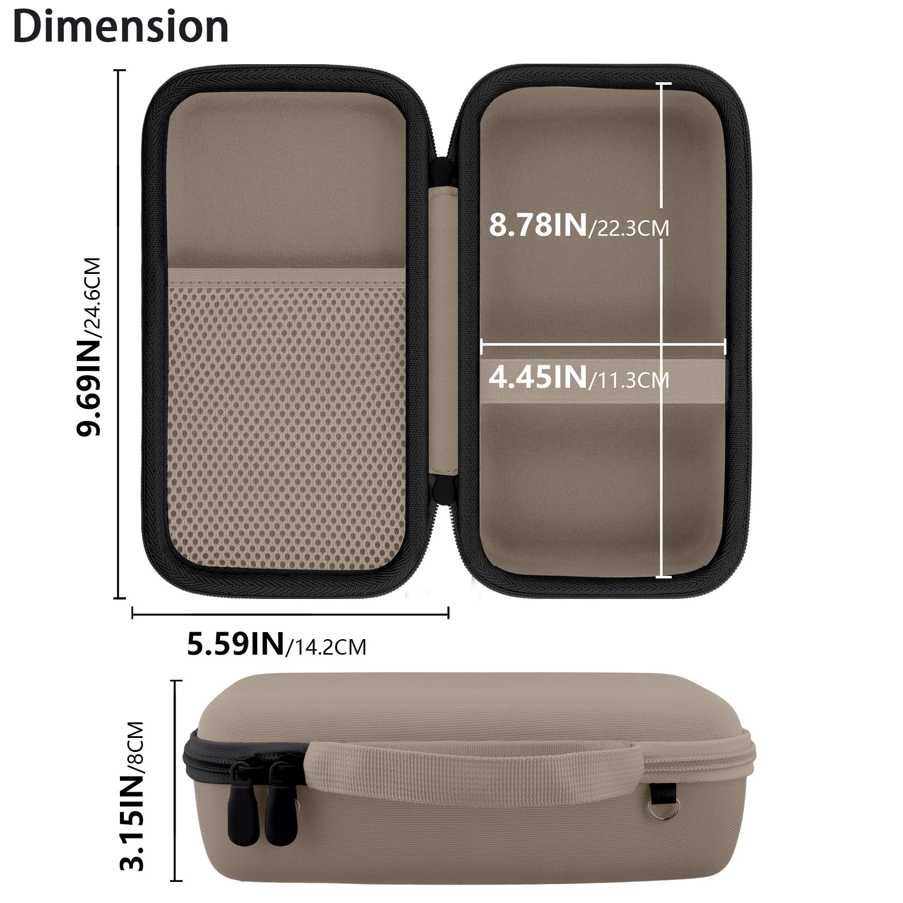 co2CREA Duro Viajar Caja Estuche Funda para Bose SoundLink Home