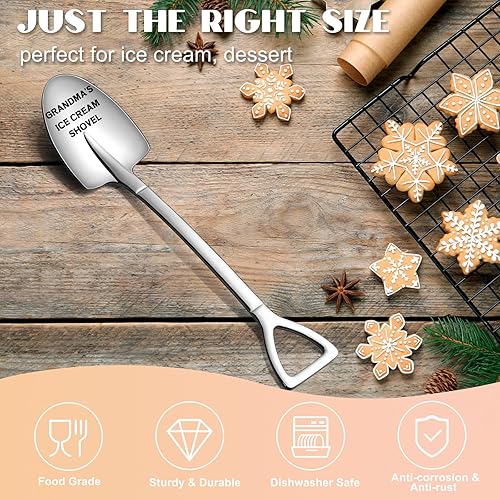 Miniatura 24 de Regalos divertidos para papá, padrastro, suegro, día del padre, cumpleaños, regalos geniales para papá que no quiere nada, cuchara de pala de helado