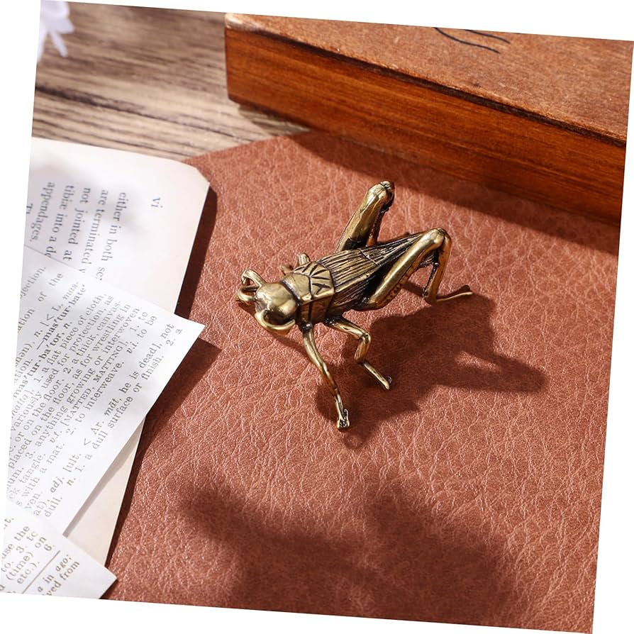 ★アンティーク★銅製 コオロギ こおろぎ 置物 工芸品　★ Yahoo!オークション -「こおろぎ」(工芸品) の落札相場・落札価格