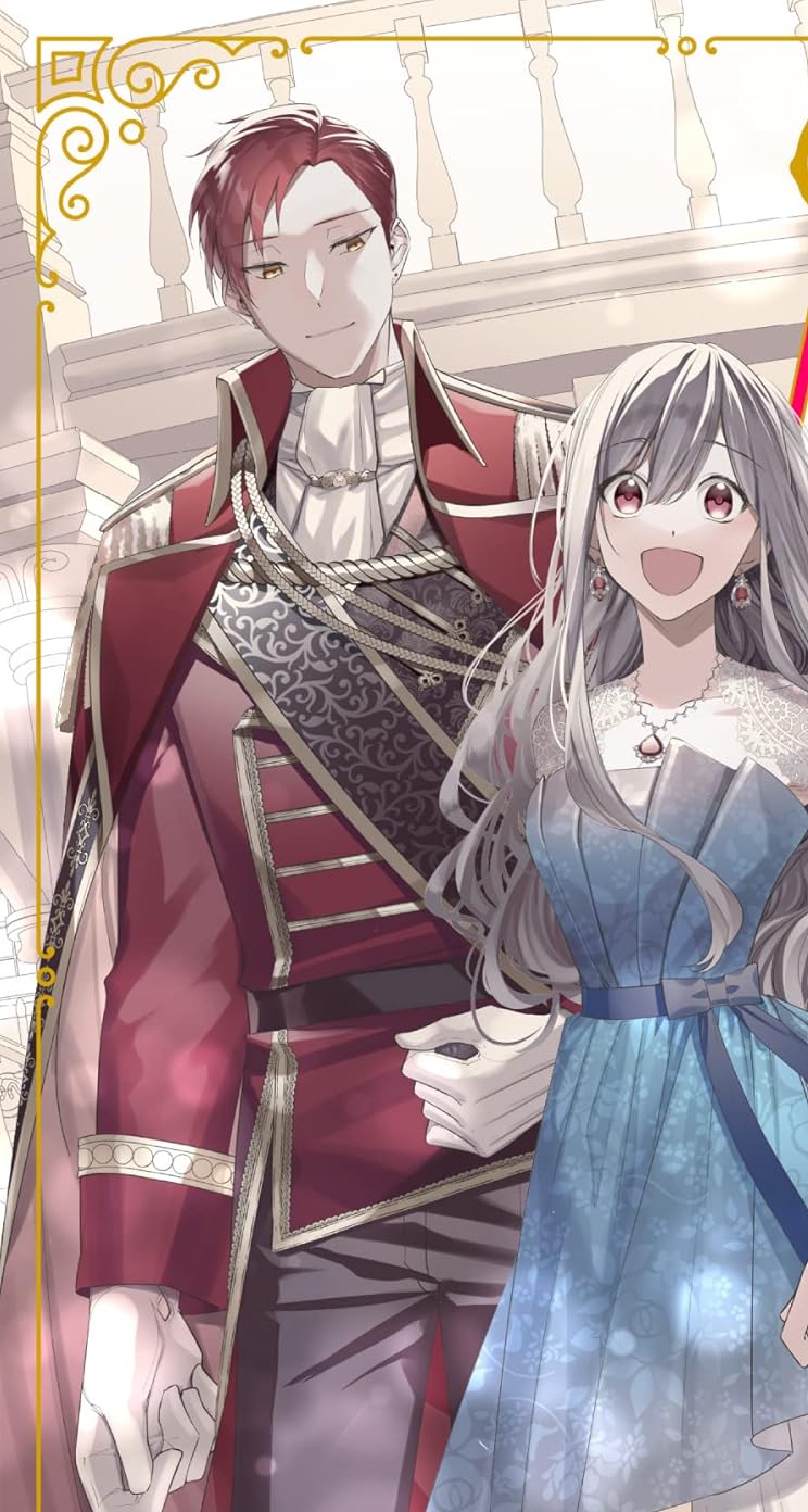 無自覚聖女は今日も無意識に力を垂れ流す エドワード,カロリーナ iPhoneSE/5s/5c/5 壁紙 視差効果画像