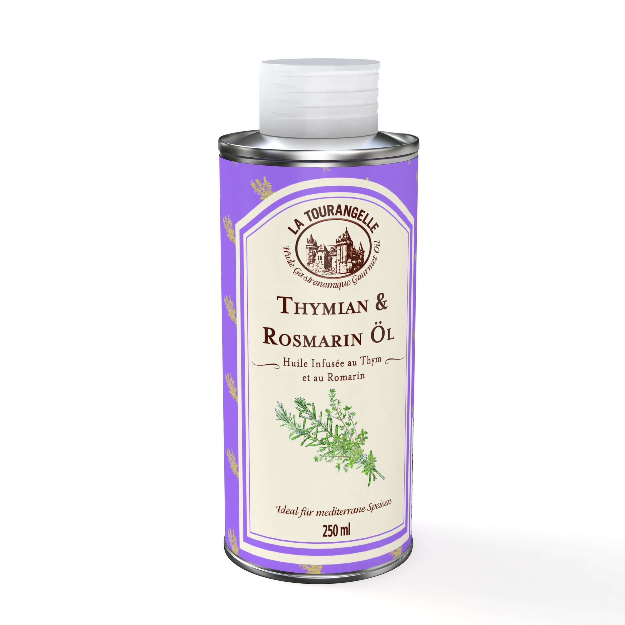 La Tourangelle Thymian- & Rosmarin-Öl, 3er Pack (3 x 250 ml)