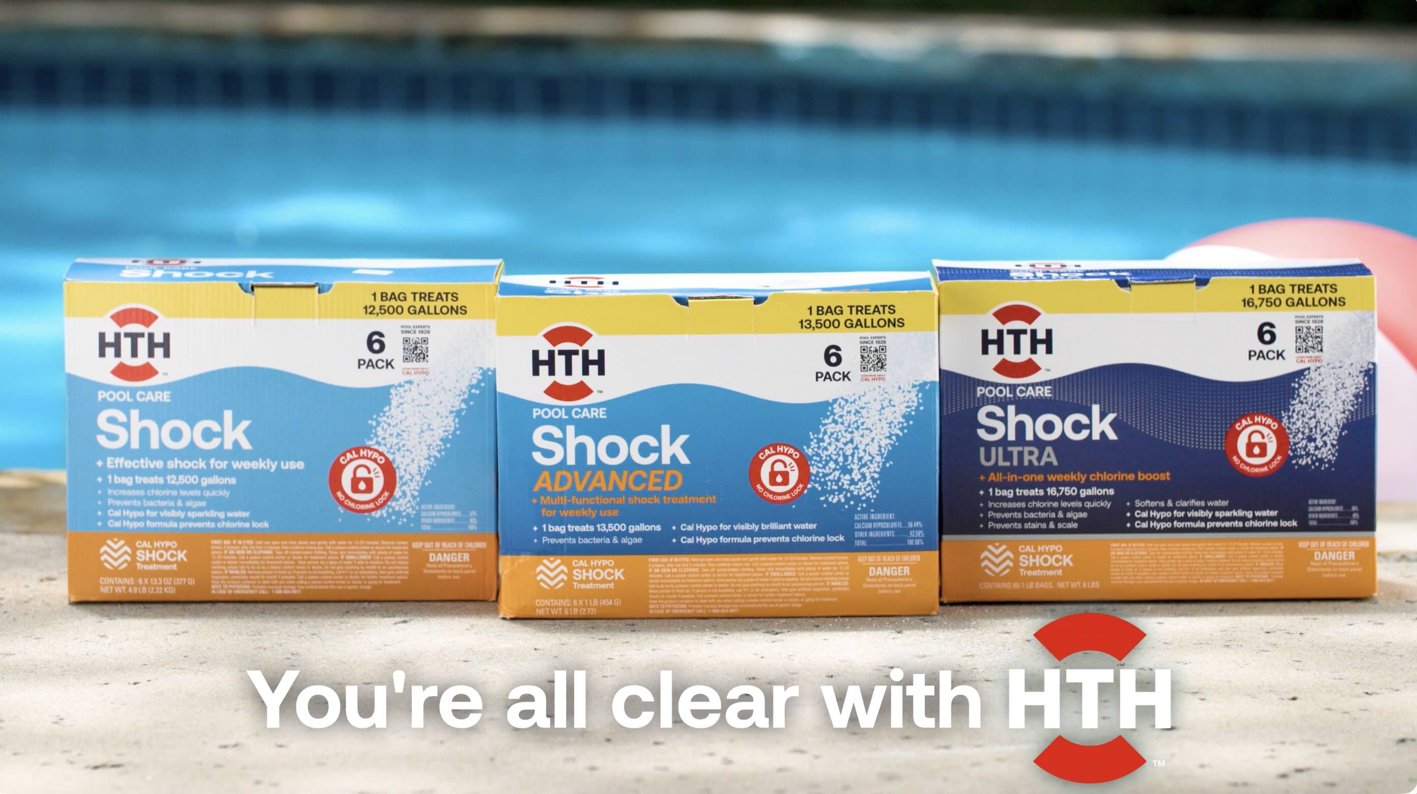 Amazon.com: HTH 52037R Pool Care Shock Advanced, producto químico