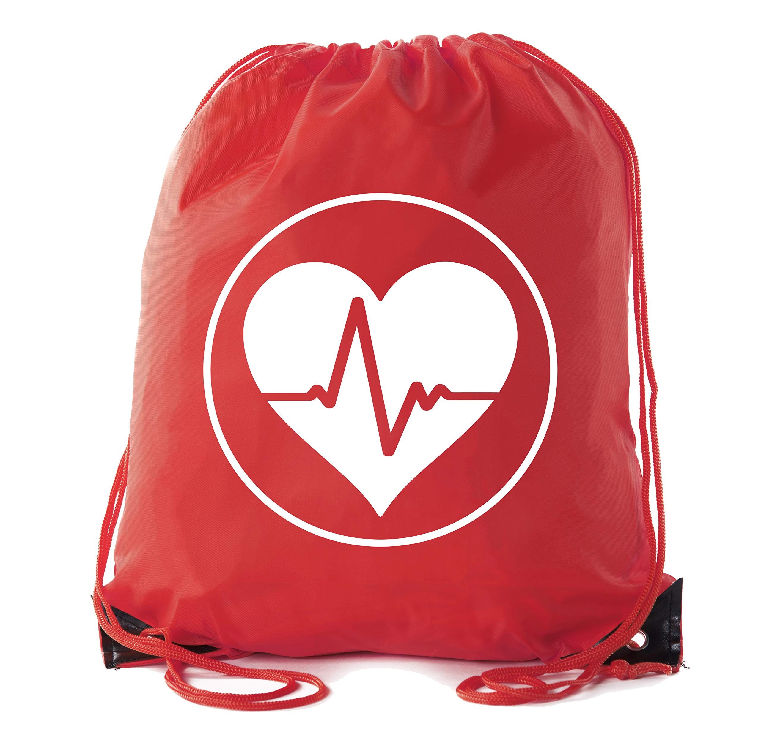 Mato &amp; Hash First Aid Backpack Drawstring Medical Bag for Emergencies or Epi Pen &amp; Medicine - Red CA2500FirstAid S3