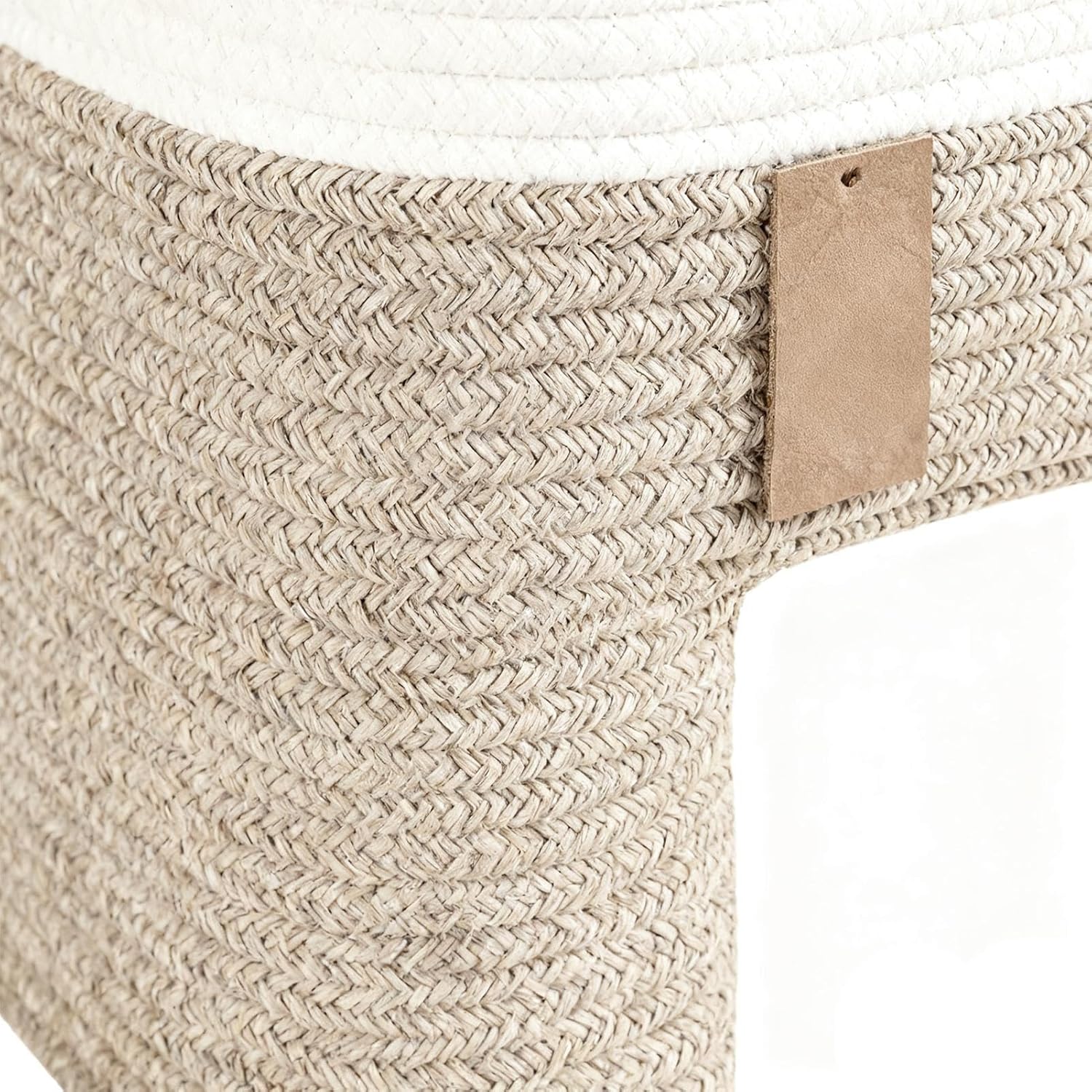 Stair Baskets For Carpeted Stairs - Stair Baskets For Wooden Stairs With Handle | Foldable Woven Step Organizers For Tools Office Apartment Household Toys | Items, Toys, Clothes, And Home