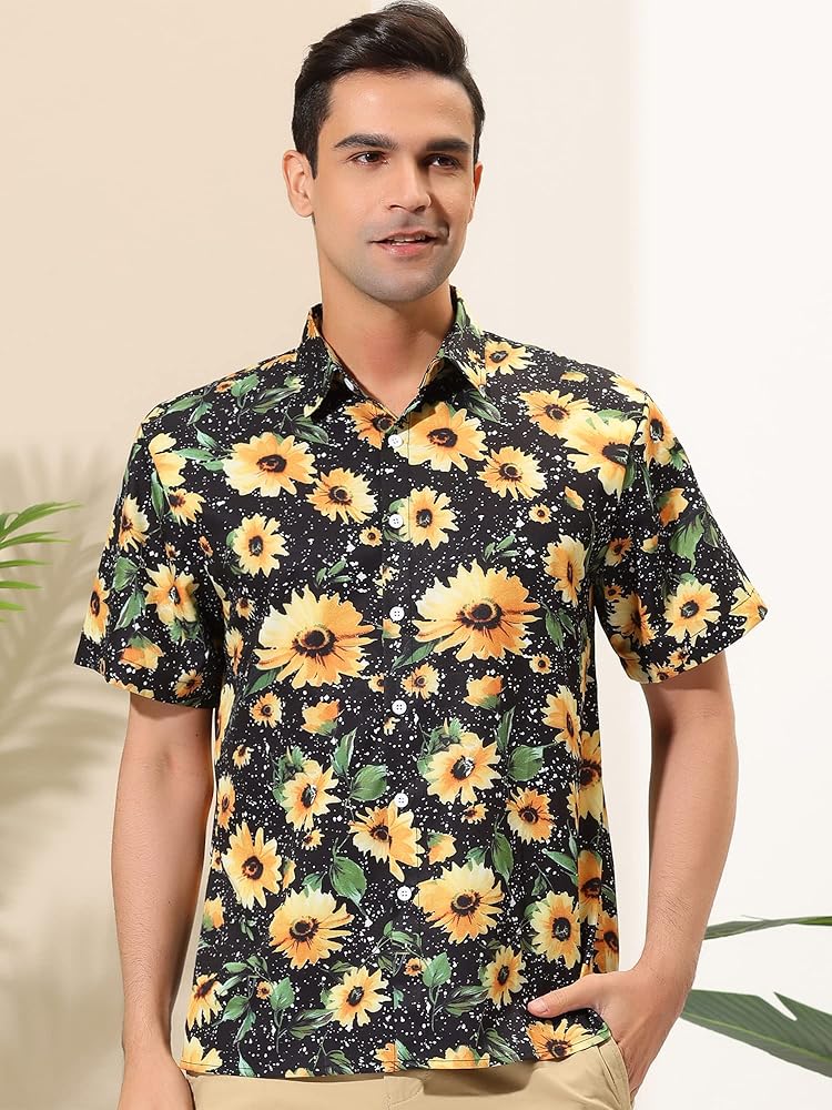 ★★ ★★ Men's Relaxed Fit Flower Applique Logo Las Vegas Four Aces Men's Graphic Tee | PUMA