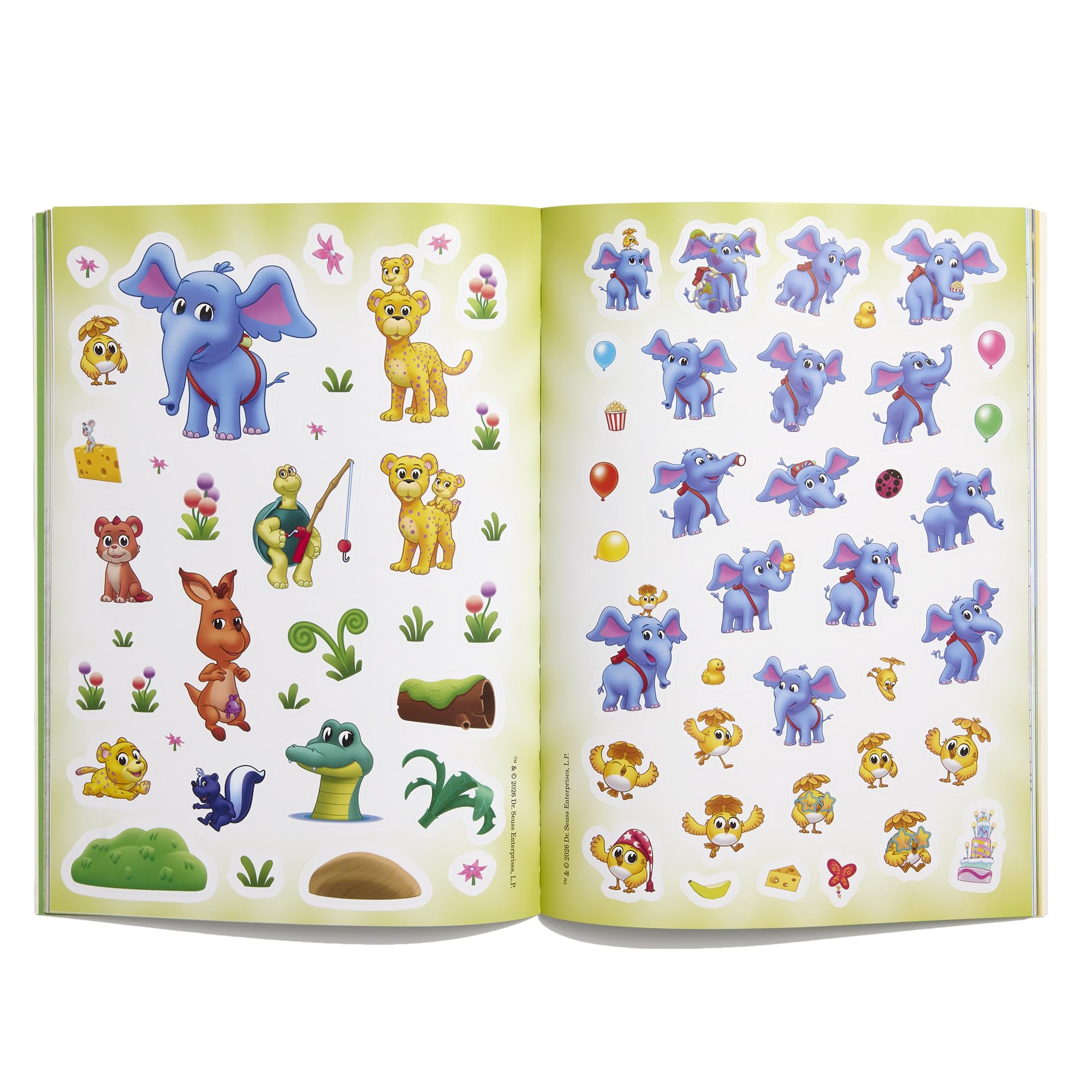 Dr. Seuss's Horton! Deluxe Sticker Book: A Sticker and Activity Book for Kids