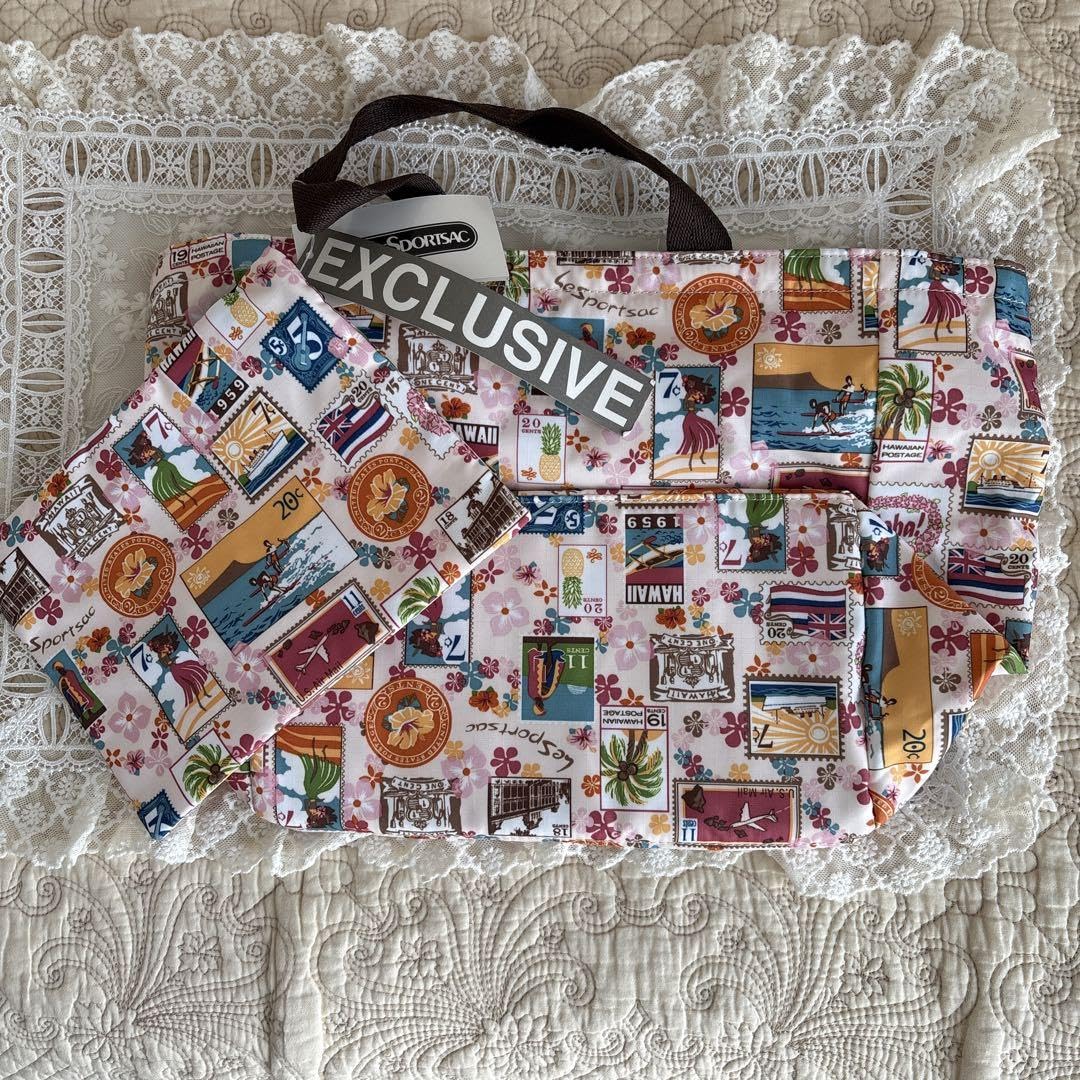 Amazon.co.jp: レスポートサック ハワイ限定 レイアロハ トライベッカ