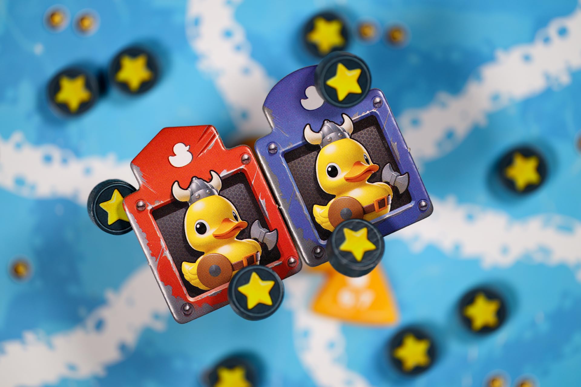 Asmodee - Toy Battle – Gry towarzyskie – Strategiczna gra planszowa – Gra dla dorosłych i dzieci od 8 lat – 2 graczy – 15 minut – francuska wersja, Repos Production