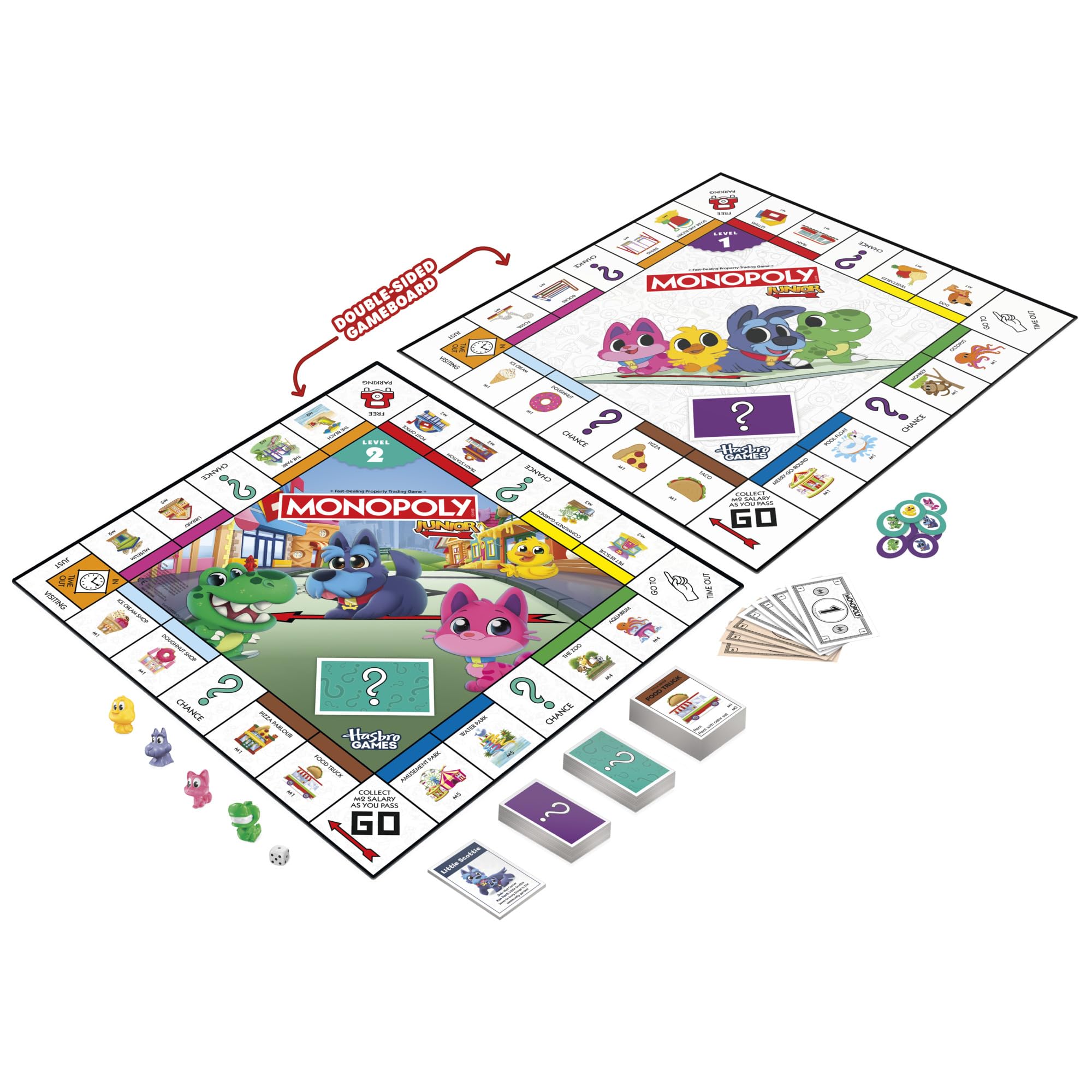 Monopoly Junior Board Game (2026 Edition), Multi-color, 26.67 x 4.13 inches - Image 3