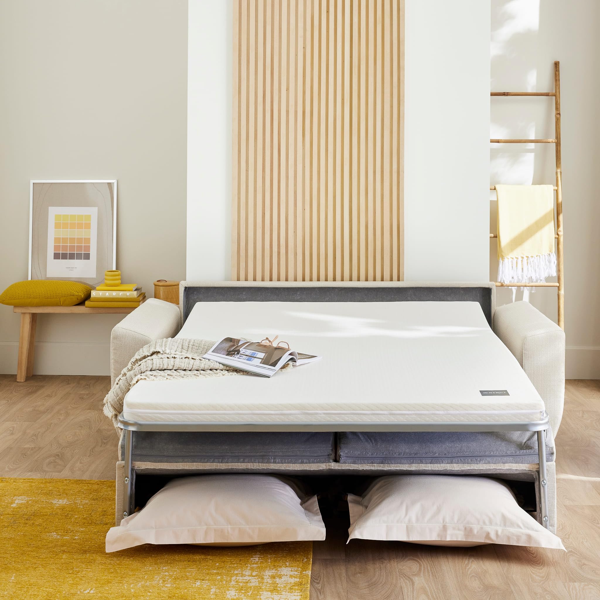 Someo Matelas pour canapé-lit Convertible Mousse Aurore 100 140x190
