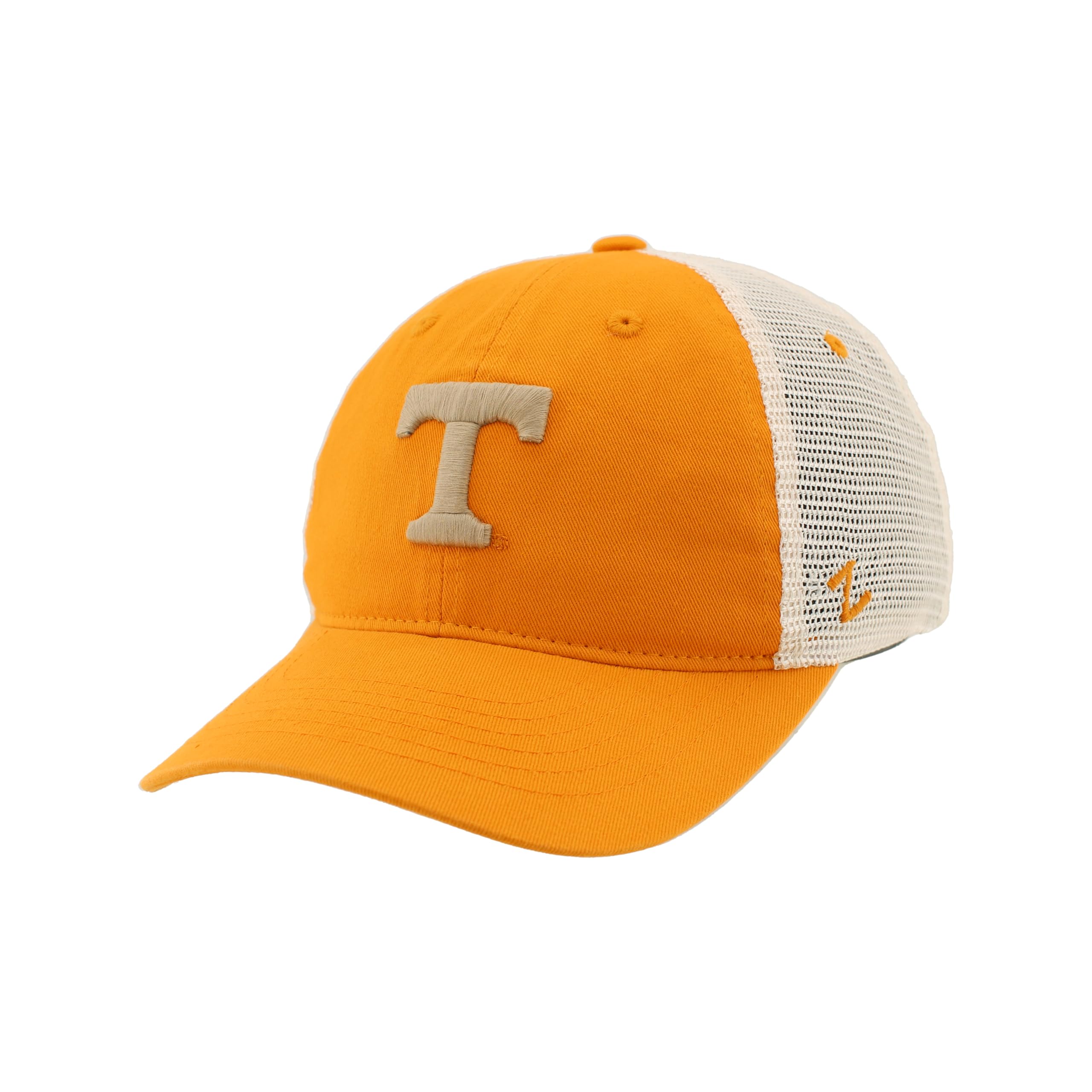 ZHATS Zephyr NCAA Tennessee Volunteers Adult Men University Relaxed Cap, Adjustable, Team Color/Stone