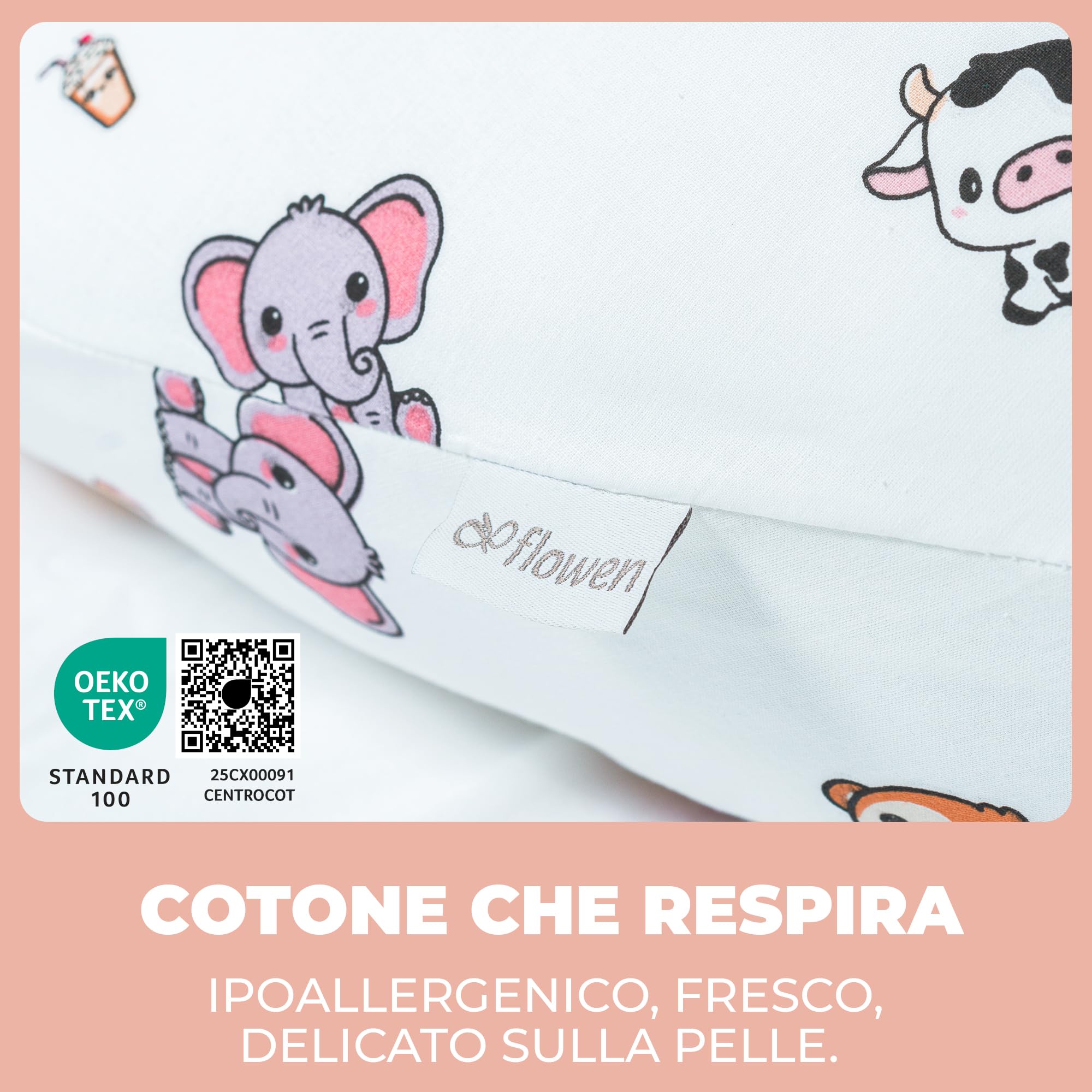 Cuscino Gravidanza e Allattamento per Dormire di Lato per Donne Incinta Idea Regalo per Neo Mamme con Federa in 100% Cotone e Morbido Riempimento Accessorio Full Body Premaman per un Sostegno Ottimale