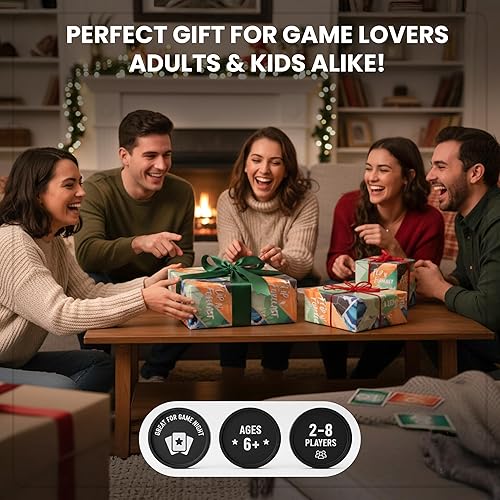 Miniatura 7 de Flip N' Forecast - El juego de cartas familiares de predicción definitiva para niños y adultos - Divertidos juegos familiares para niños y adultos