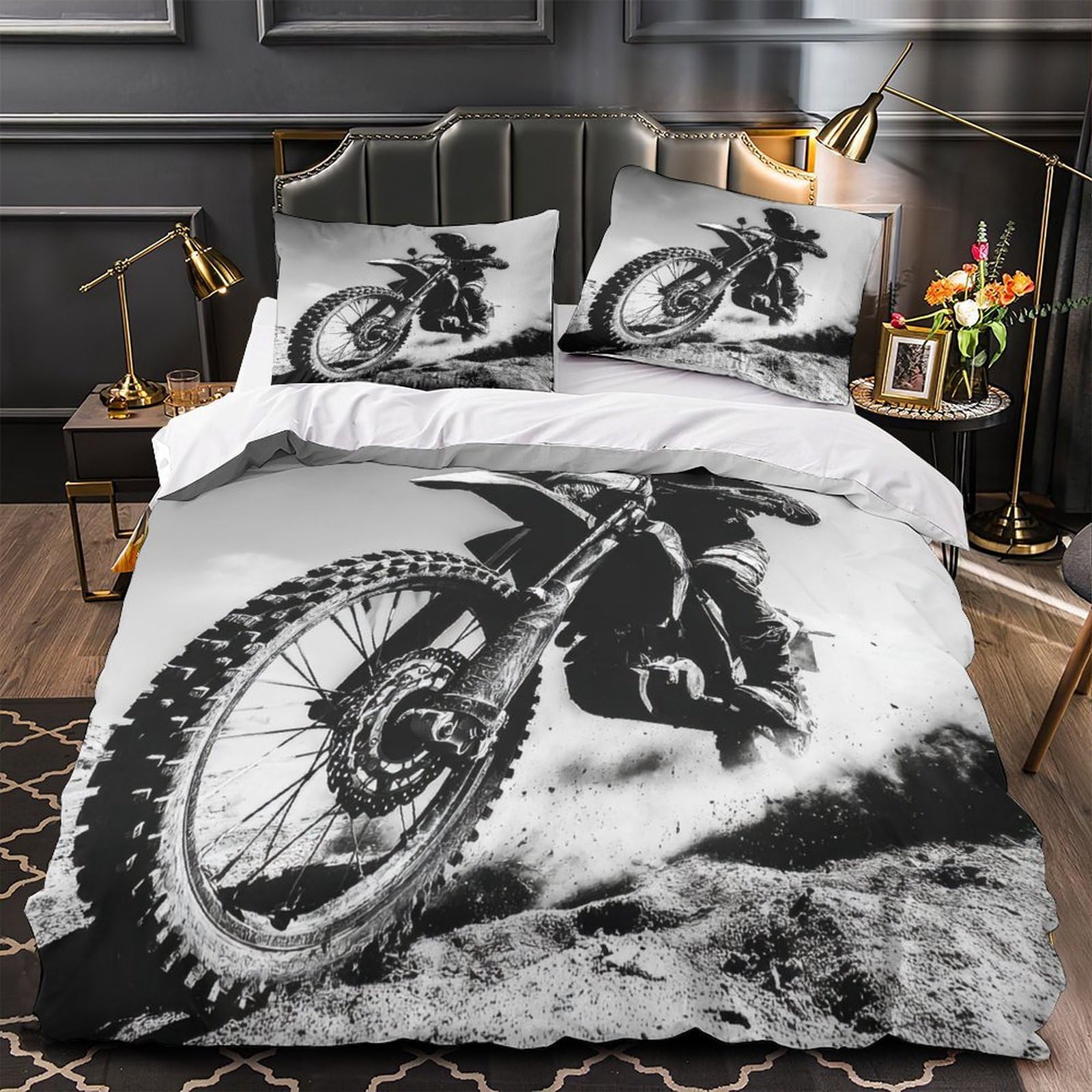 Housse de couette pieuvre imprimé 3D super douce double 200x200
