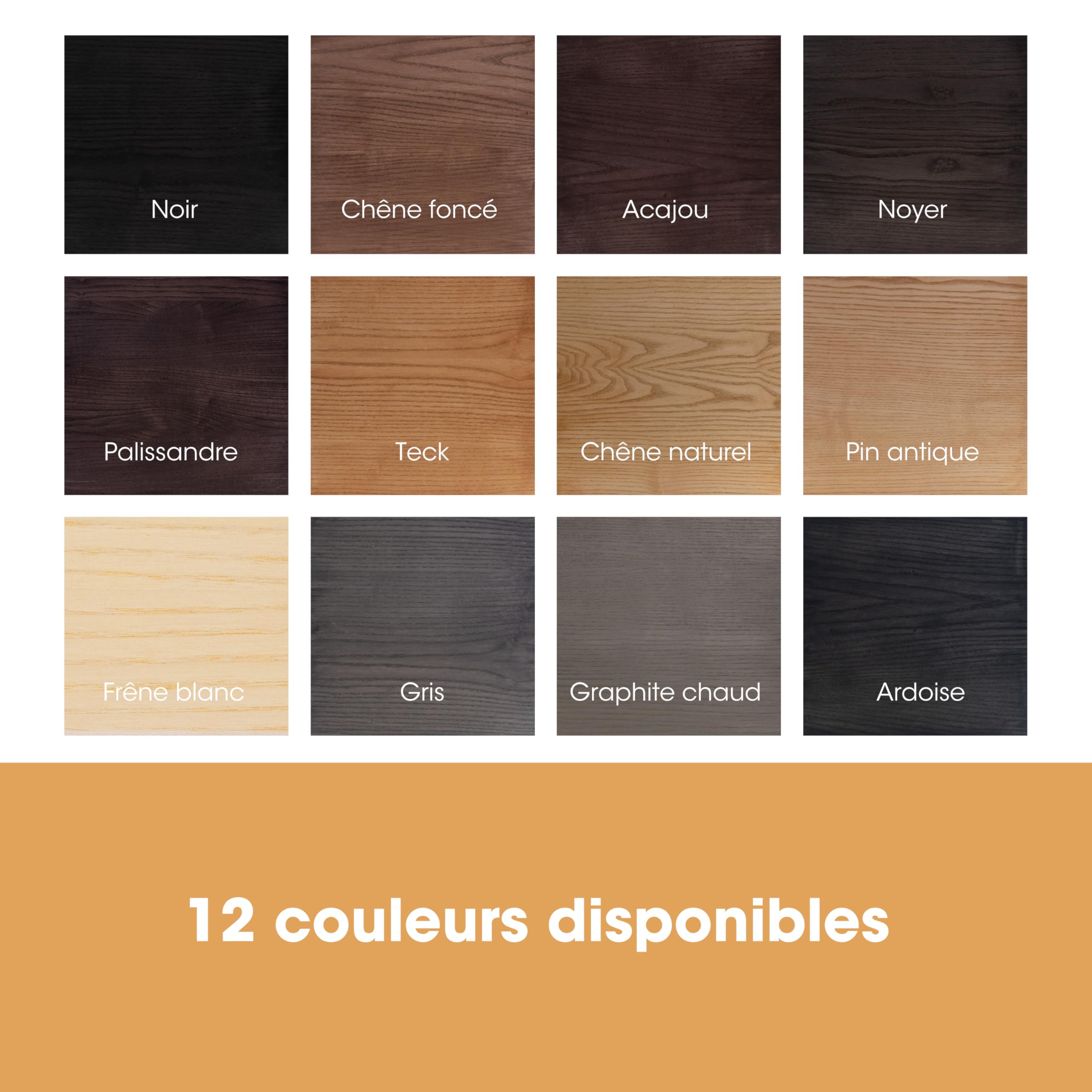 Teinte à Bois Furniture Clinic Chêne foncé Séchage Rapide Haute Concentration Base d'Eau 250ml