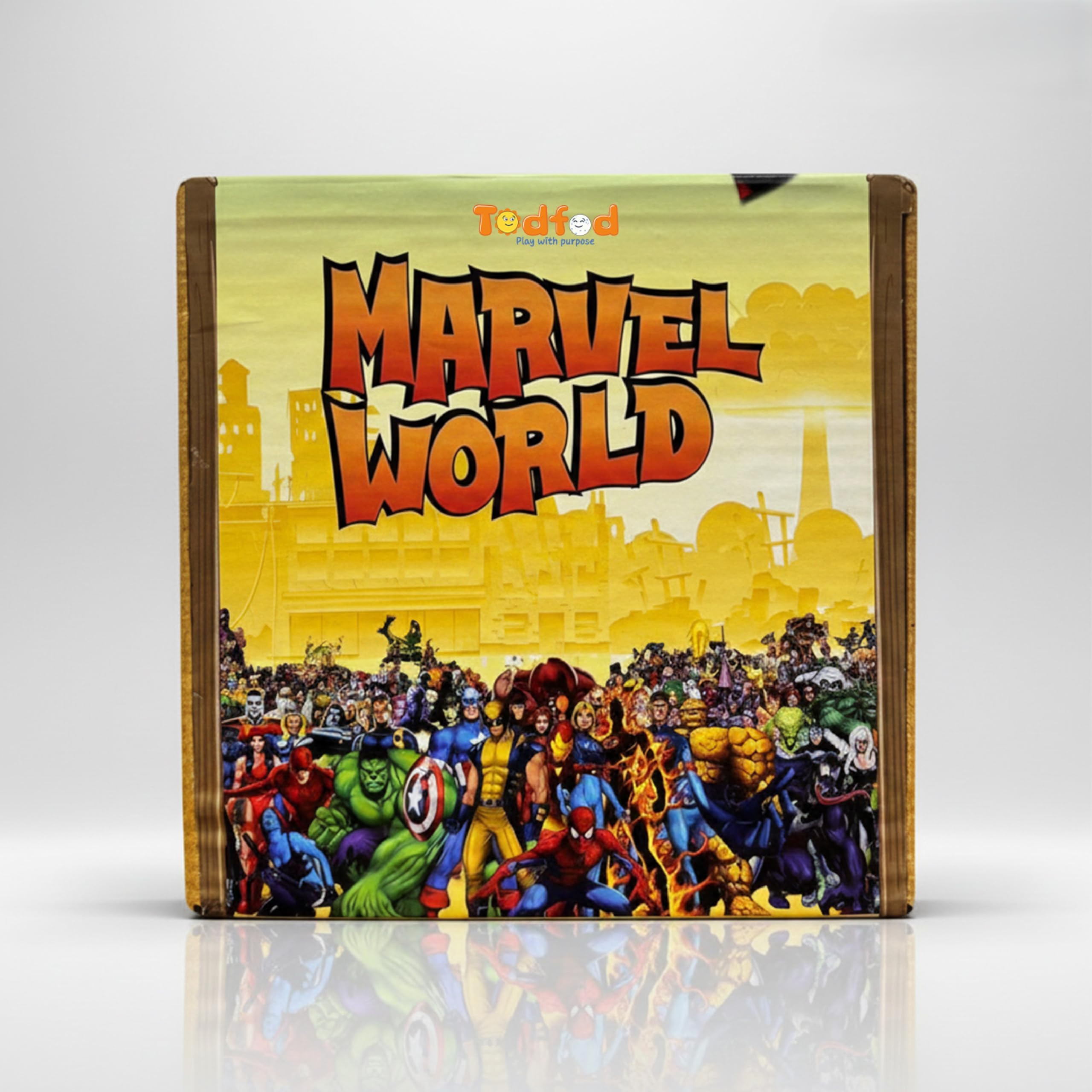 TodFod Wooden Marvel Avengers 160 Piece Panorama Jigsaw Puzzle for Kids & Children for Age 5 Years Old and Above