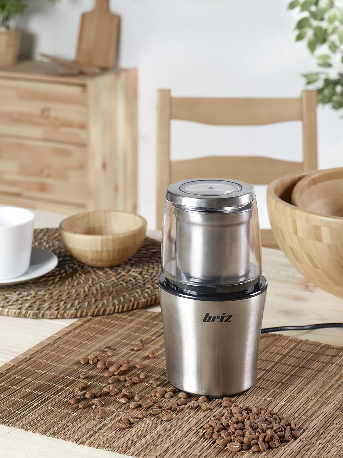 Briz BR721 Removable Container Coffee and Spice Grinder
