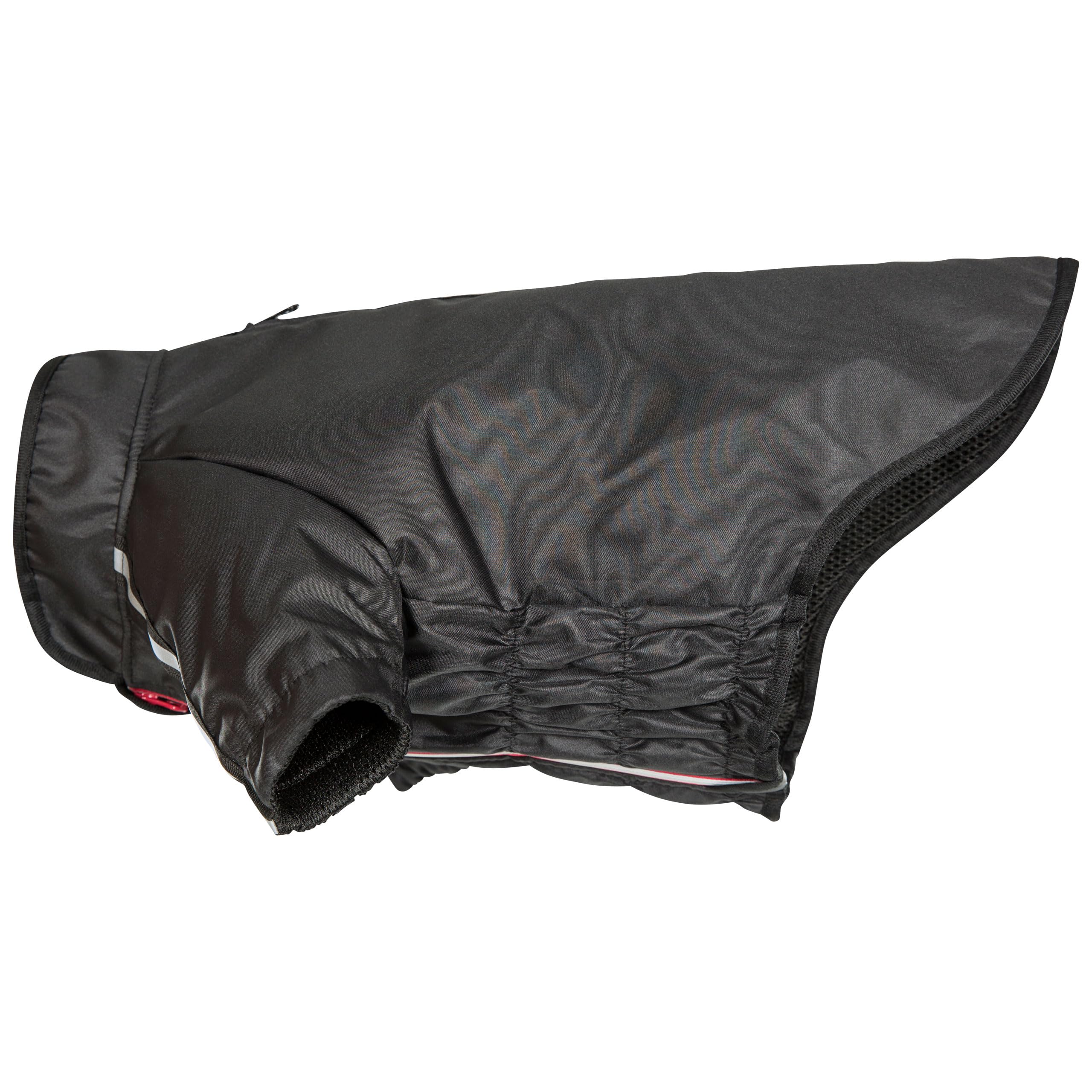 Trespaws Waterproof Dog Coat Harness Access Anti Static Mesh Lining Khaos, Black - Image 2