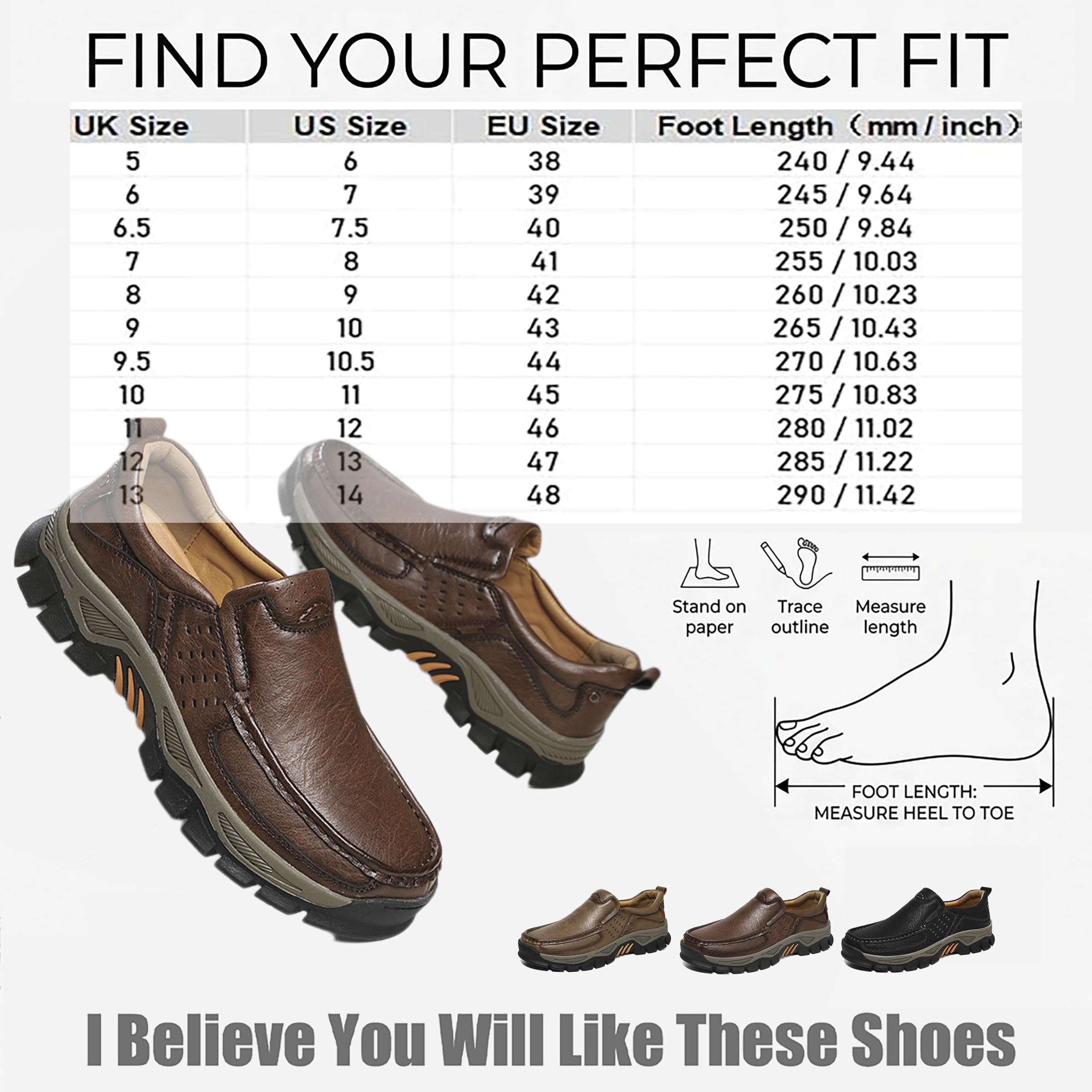 Mocasines ortopédicos de piel auténtica hechos a mano para hombre | Mocasines de cuero para hombre, con costuras a mano, zapatos planos casuales para vestir y oficina