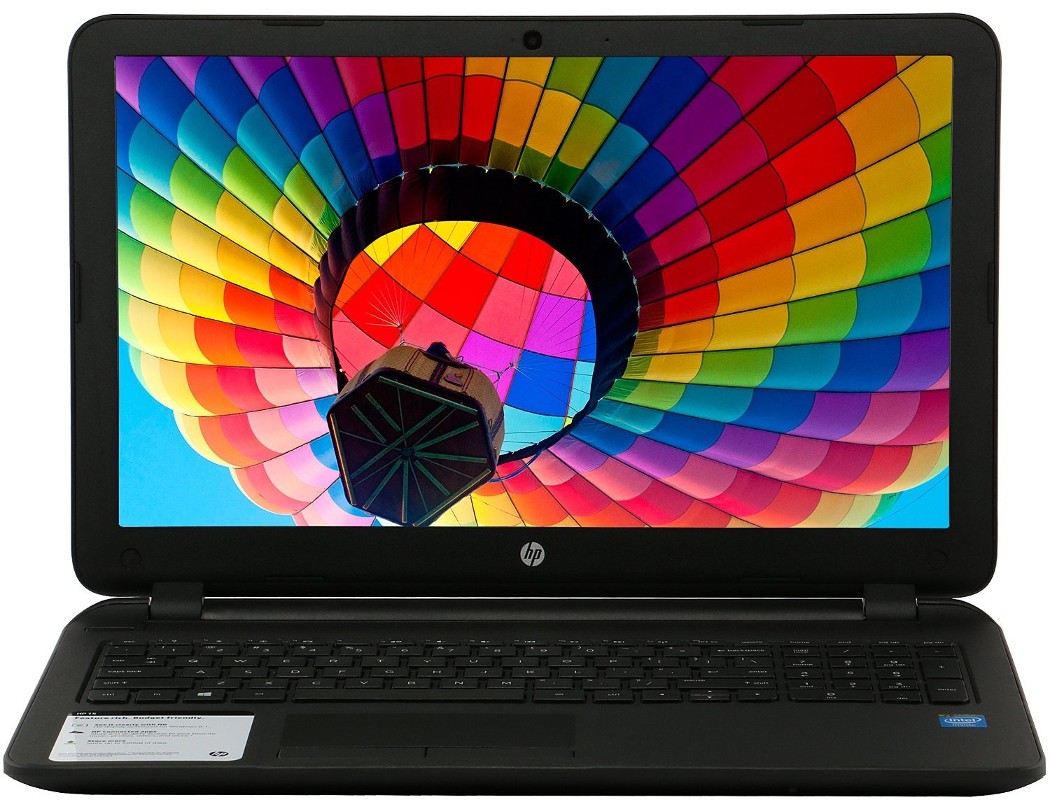 Notebook HP 15-F039WM, processador Intel Celeron N2830, memória de