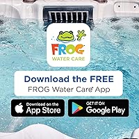 Vista 7 de FROG Serene - Kit de cartucho mineral y bromo de repuesto para uso con el sistema de desinfectante flotante FROG Serene Hot Tub - Prellenado para un