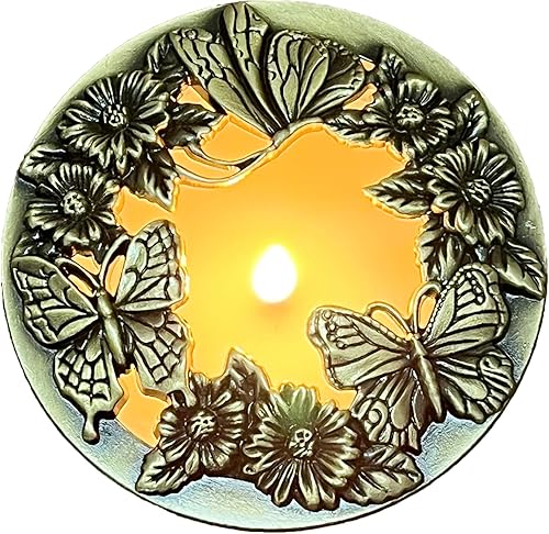 Miniatura 13 de Cubiertas para Velas Perfumadas con Estrellas Plateadas, Frascos Decorados, Tapas Pantallas Fundas, Prevenir el Contacto, Apoyan el Derretimiento