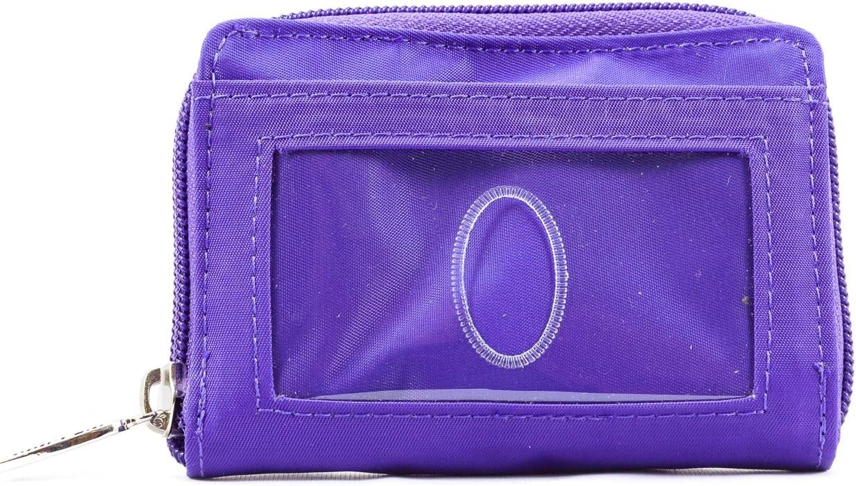 Big Skinny Polka Accordion Card Case Slim Wallet, Holds Up to 30 Cards