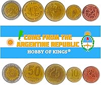 Vista 22 de Colombia 5 Monedas Mixtas 50 Centavos a 200 Pesos Moneda Colombiana Desde 1959