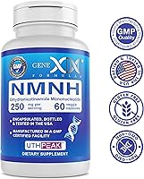 Vista 4 de Genex Formulas 250 mg NMNH (60 cápsulas - 30 porciones) Uthpeak NMNH (mononucleótido de dihidronicinamida) NAD+ precursor para un envejecimiento
